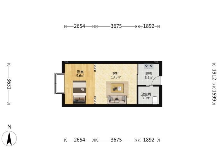 整租·福海阳光