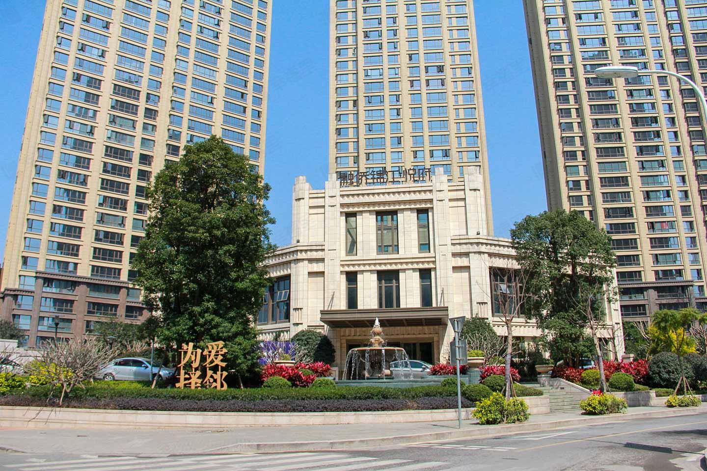 融侨锦江悦府北区小区效果图