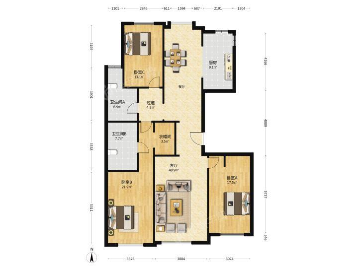 整租·绿城紫薇公馆