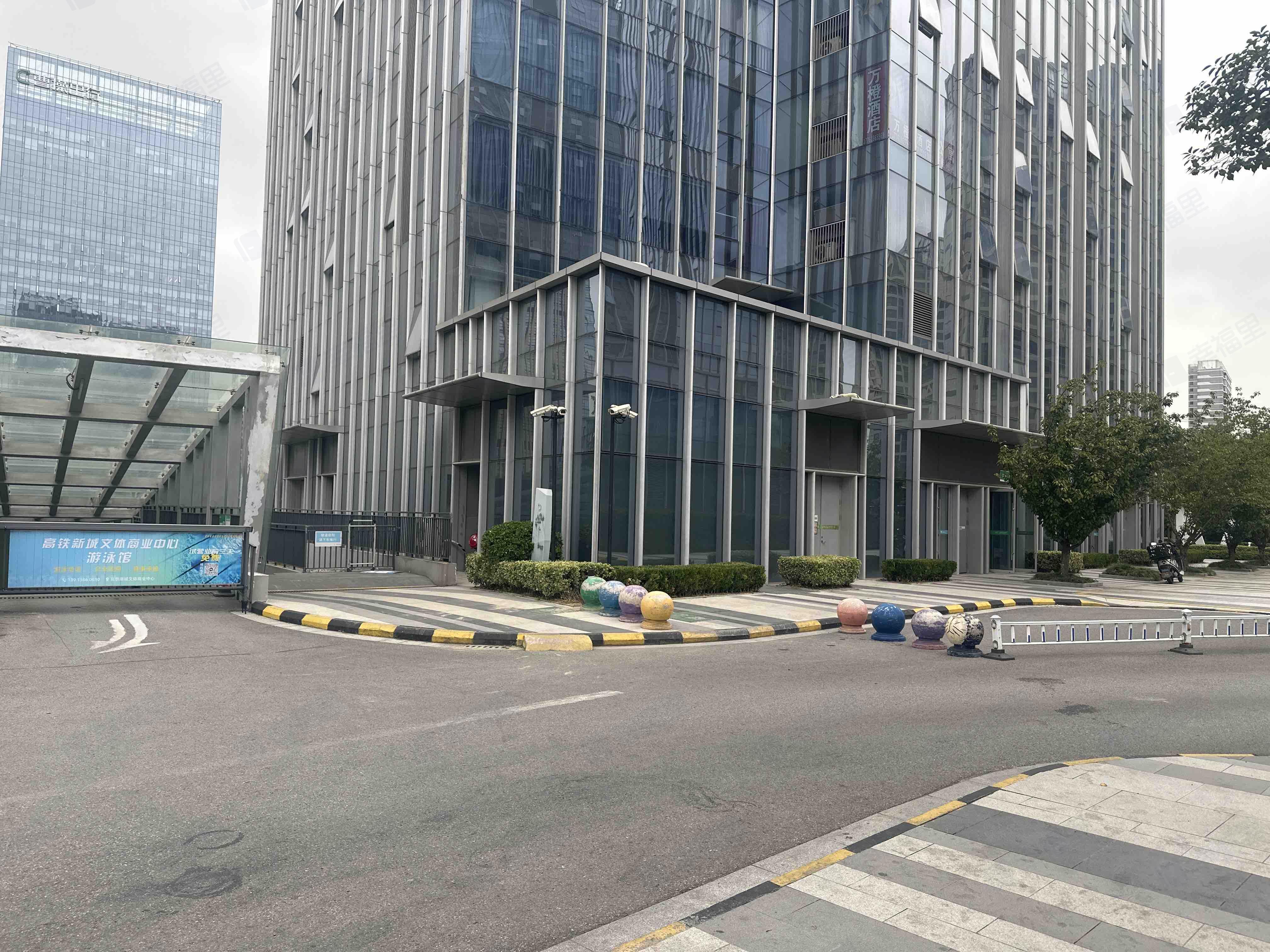 芯汇湖商务中心小区效果图