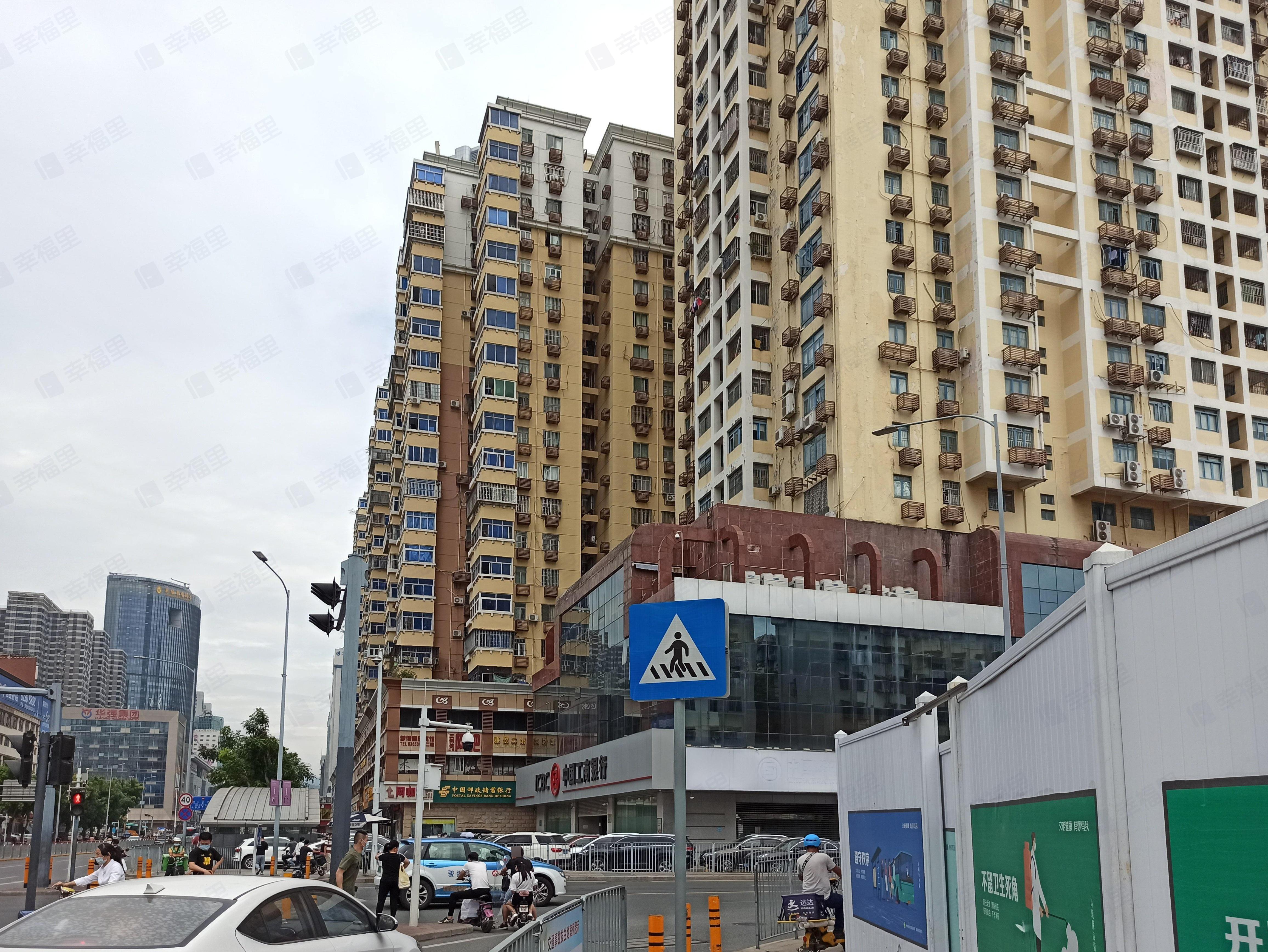 五邑大厦小区效果图