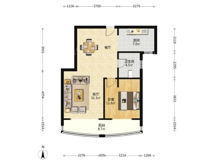 整租·城宁花苑