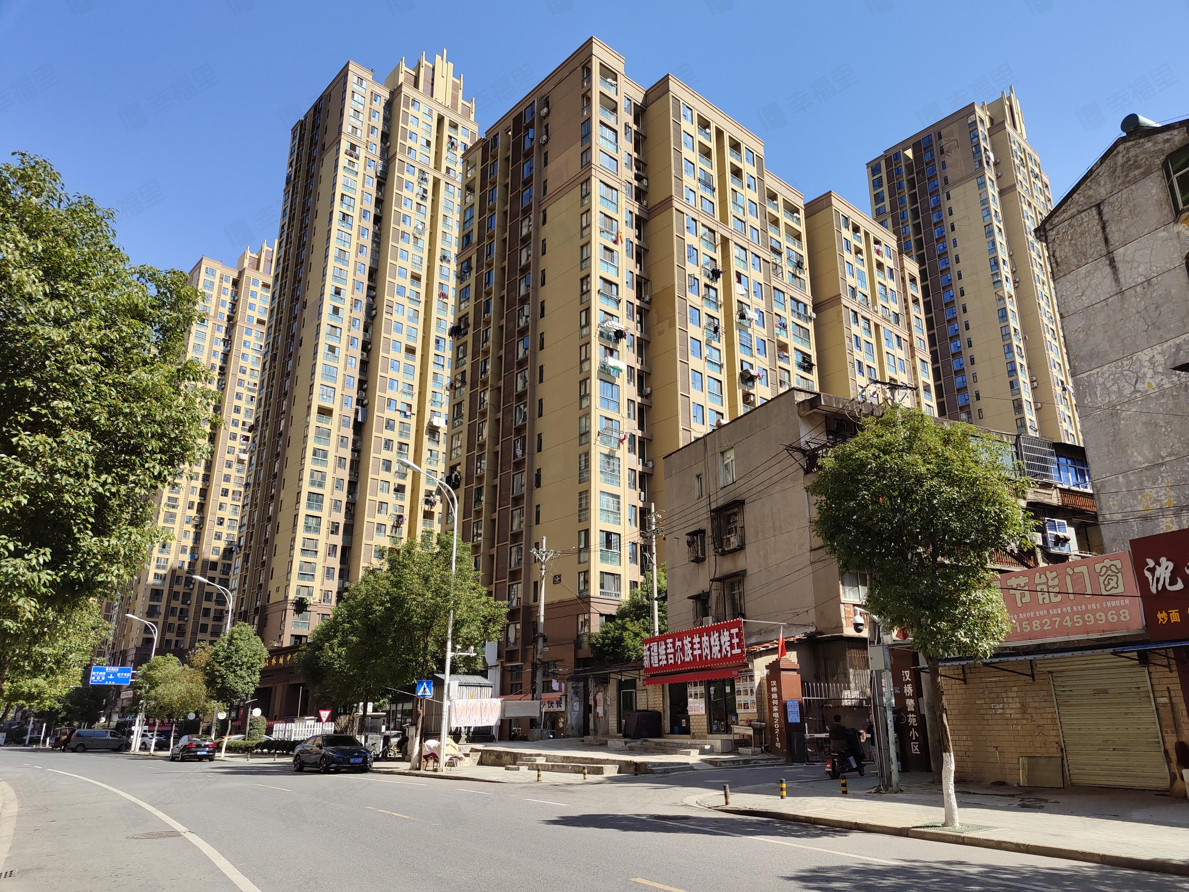 汉桥城中花园(C区)小区效果图