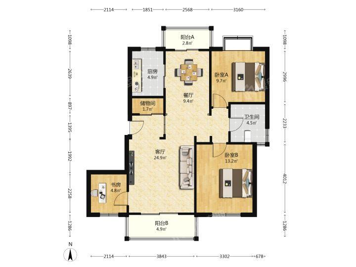 整租·证大家园(五期)