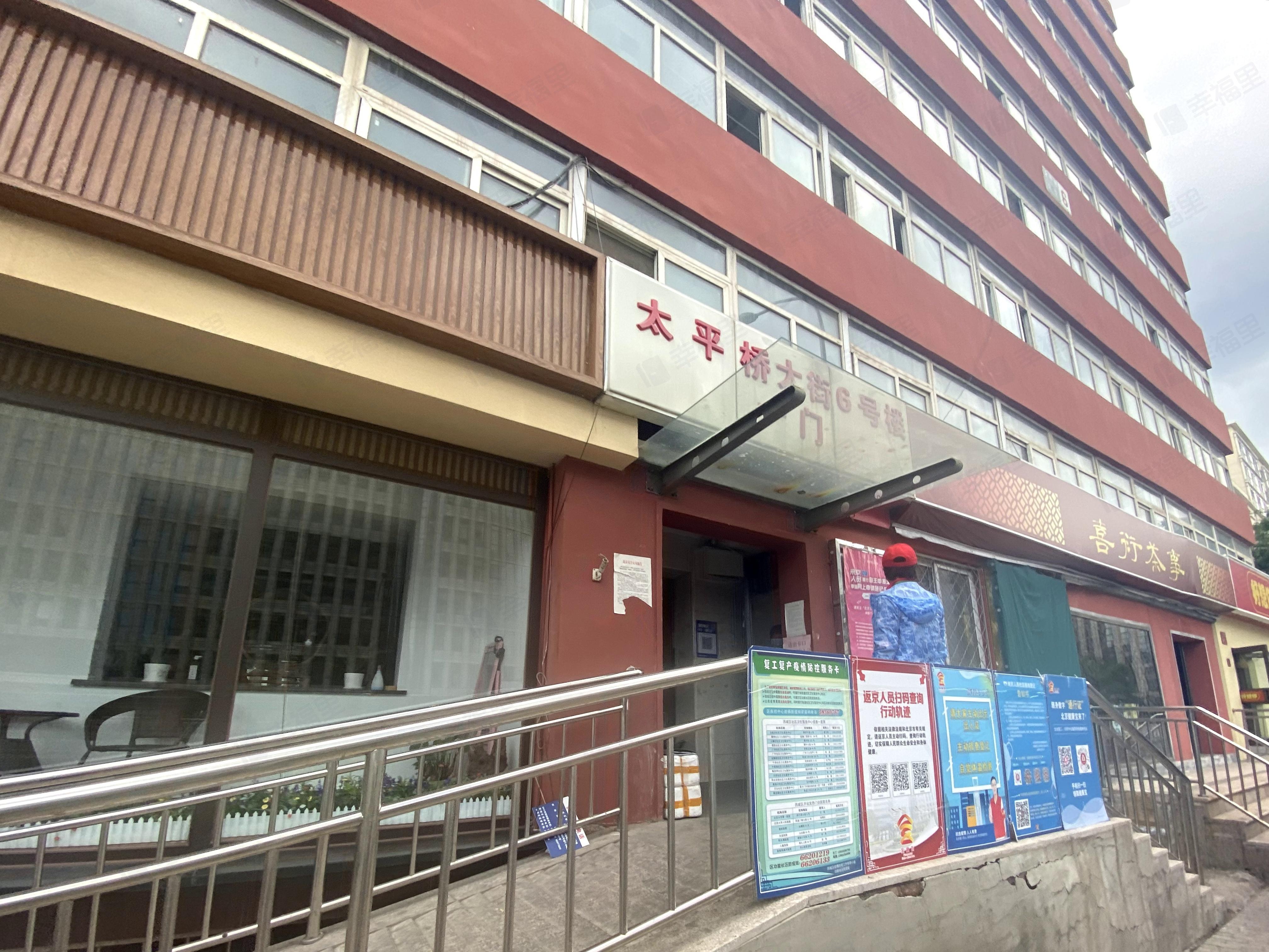太平桥大街6号楼小区效果图