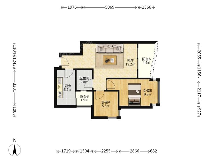 整租·丰泰华园山庄