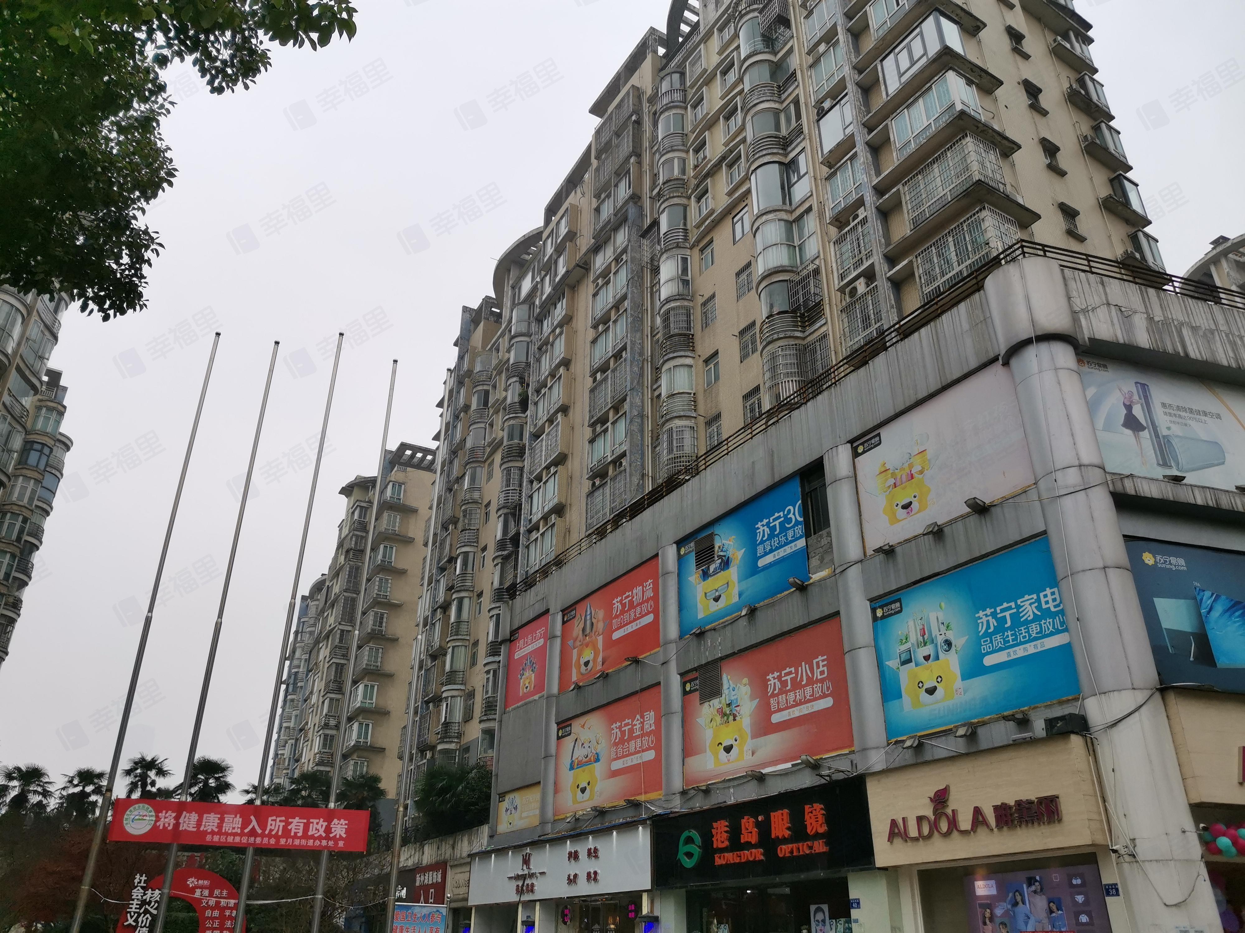 江岸景苑小区效果图