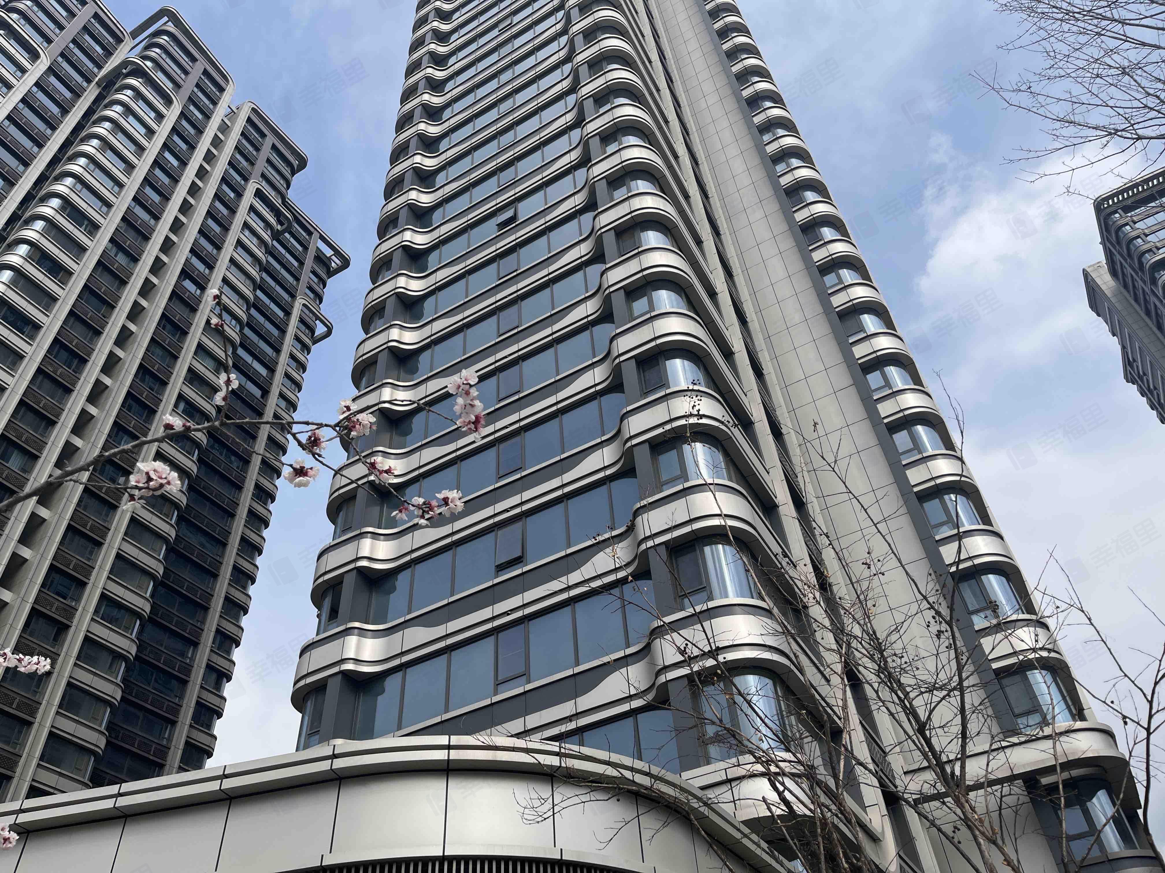 中铁沣河湾小区效果图