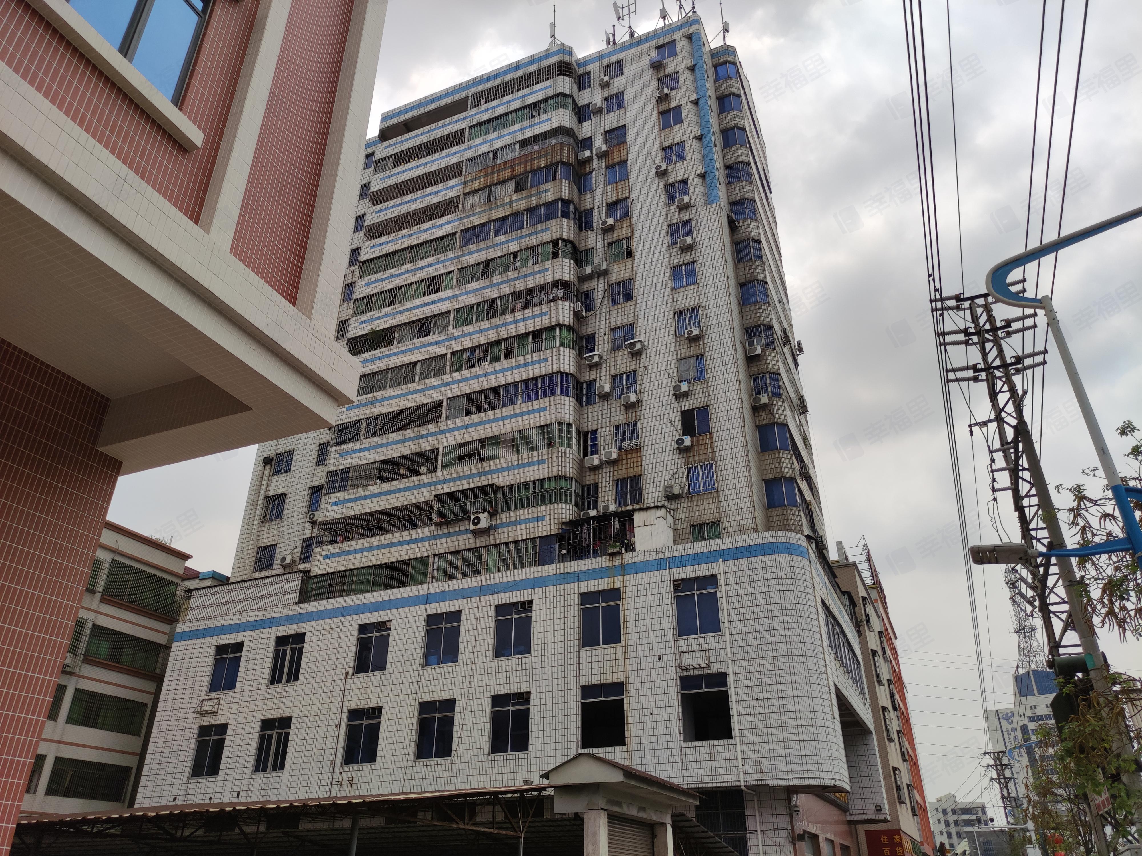 建设大厦小区效果图