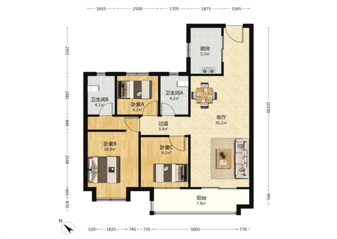 整租·中建铂公馆