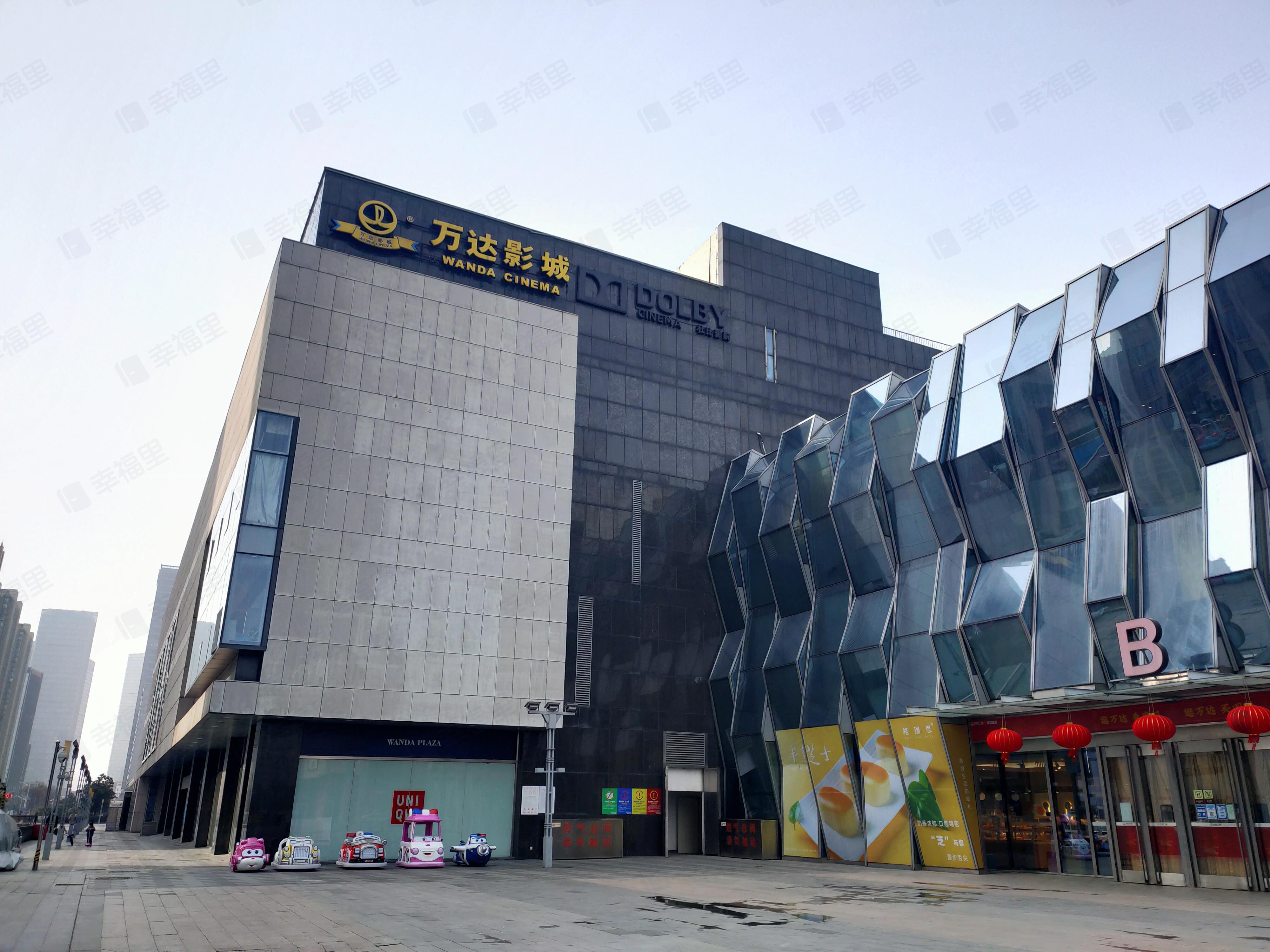 河西万达广场万达中心小区效果图