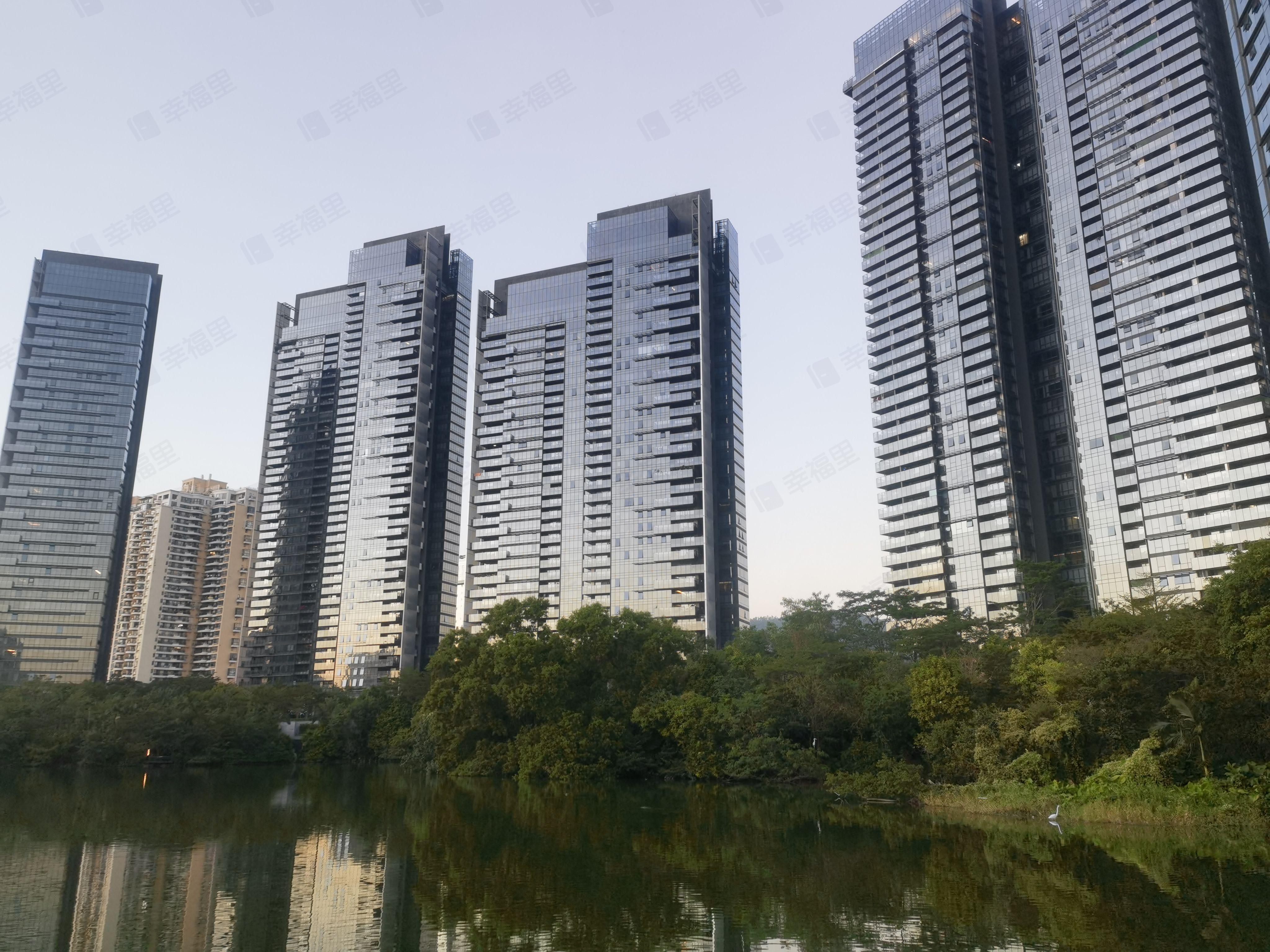 天鹅湖花园(一期)小区效果图