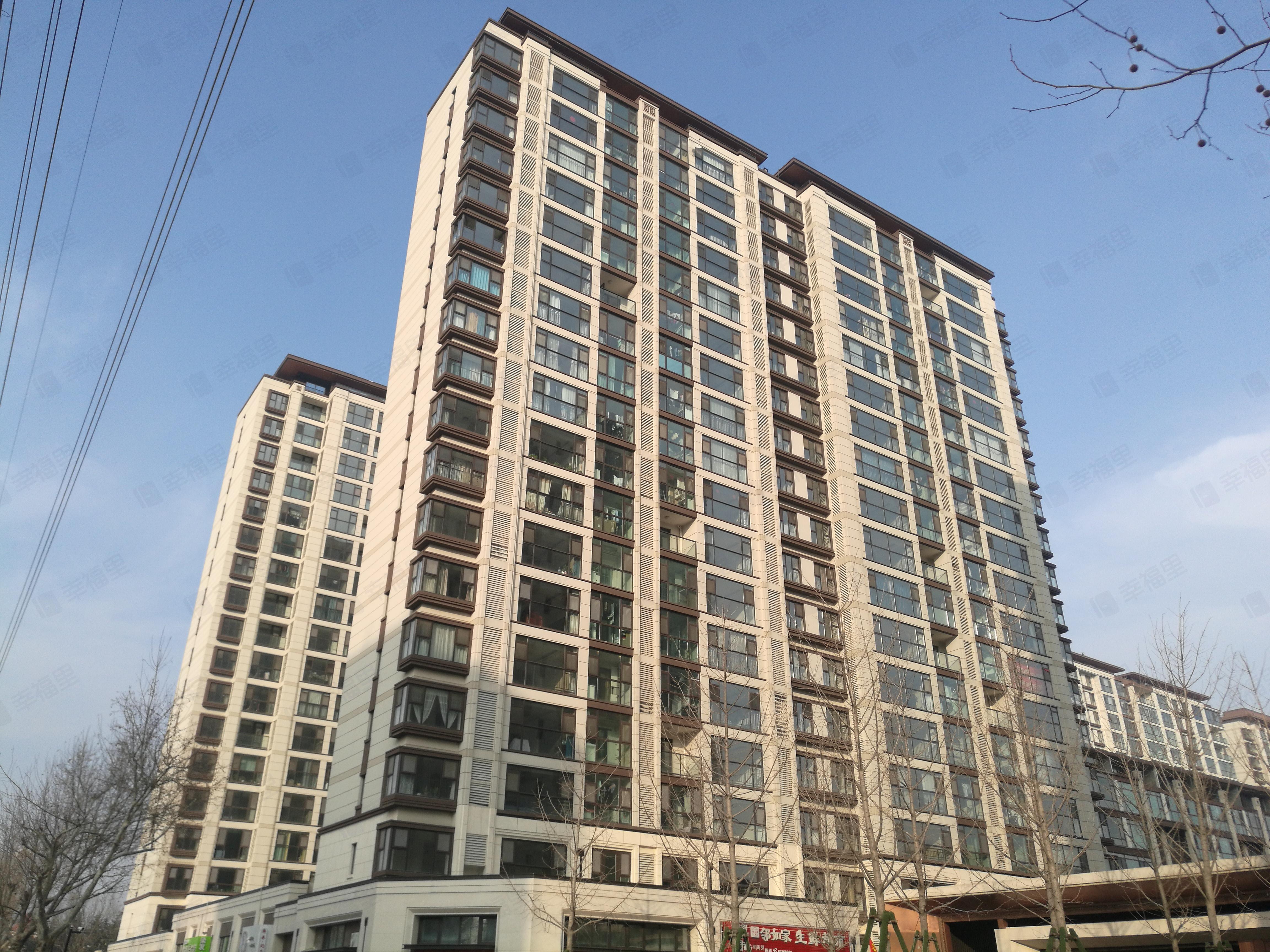 青特金地汇豪观邸小区效果图