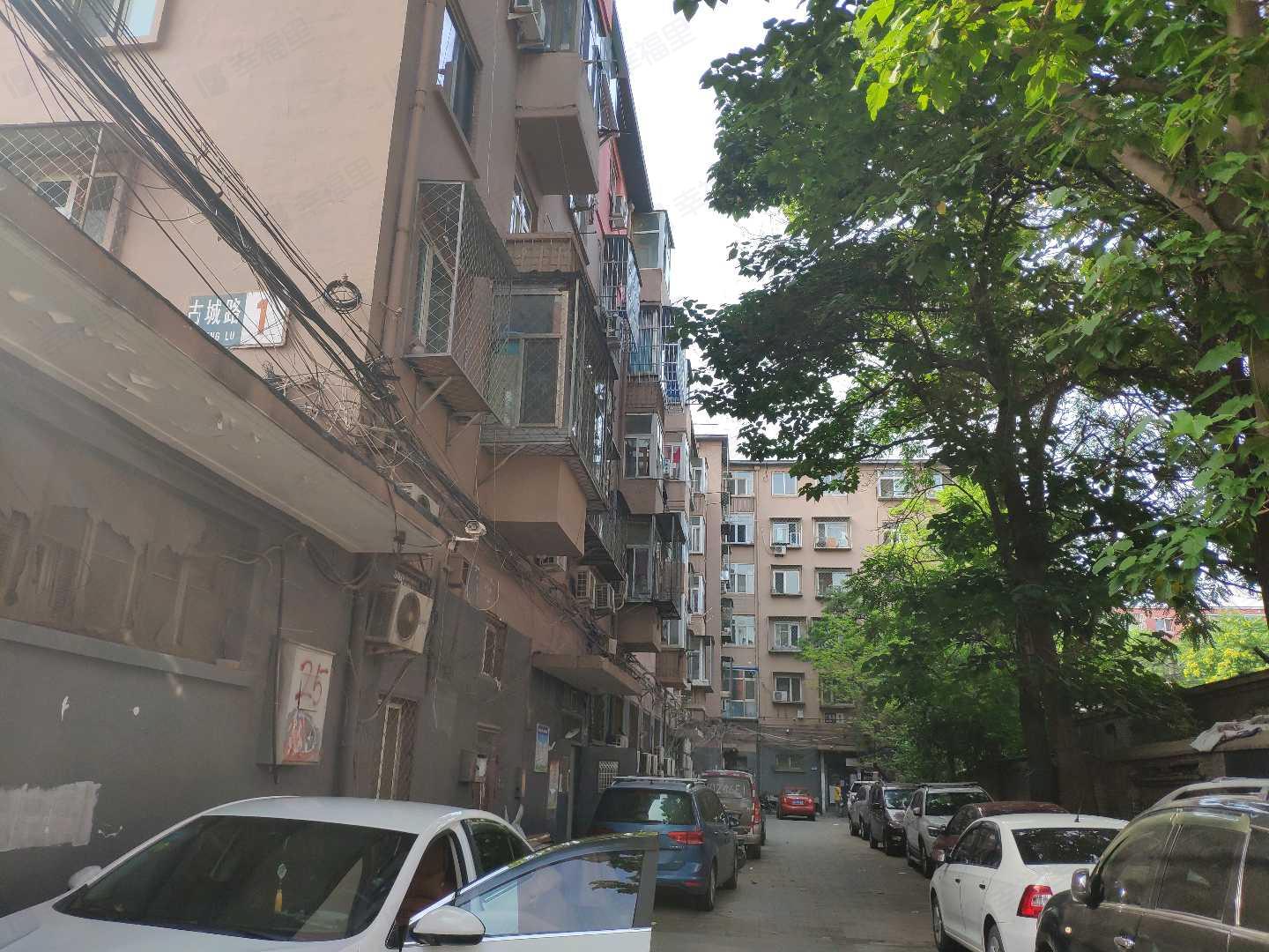 古城路1号楼小区效果图