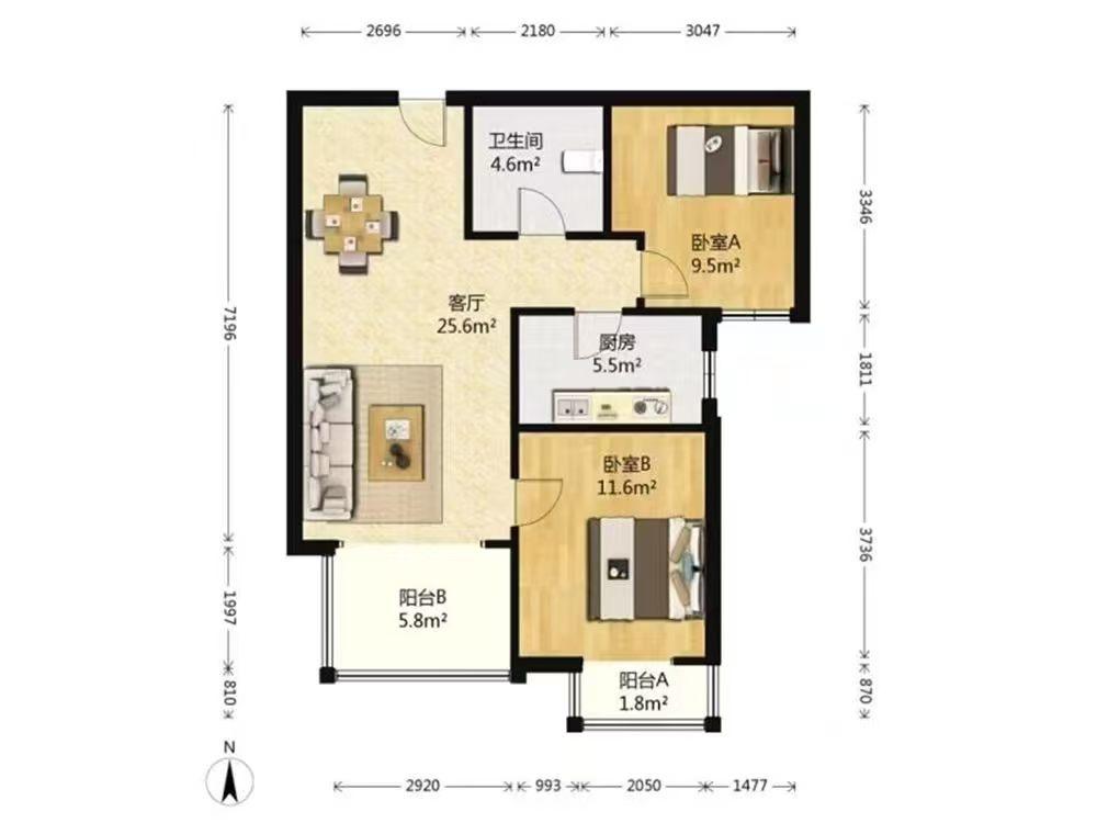 整租·汇福悦榕湾