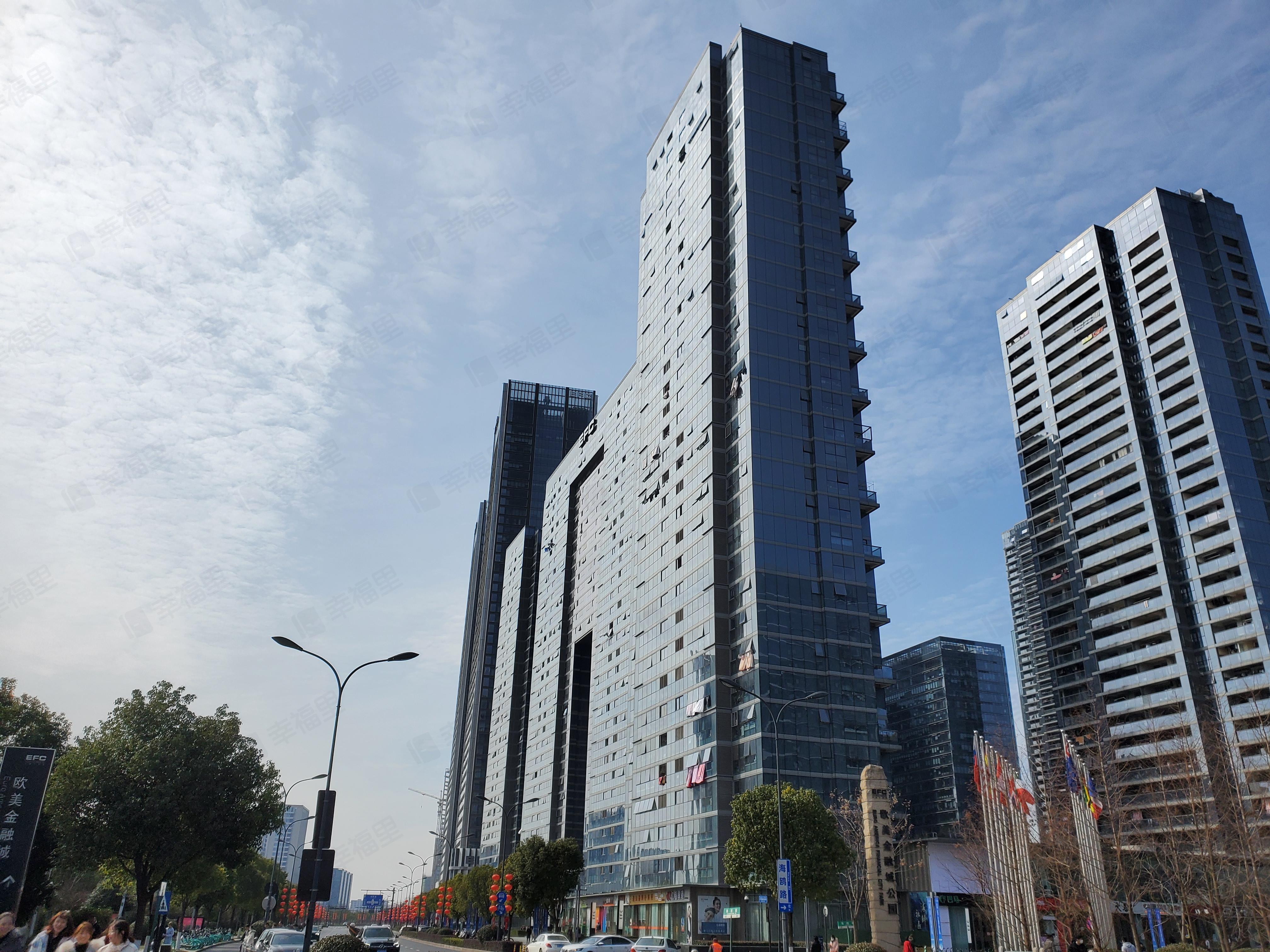 欧美金融城小区效果图