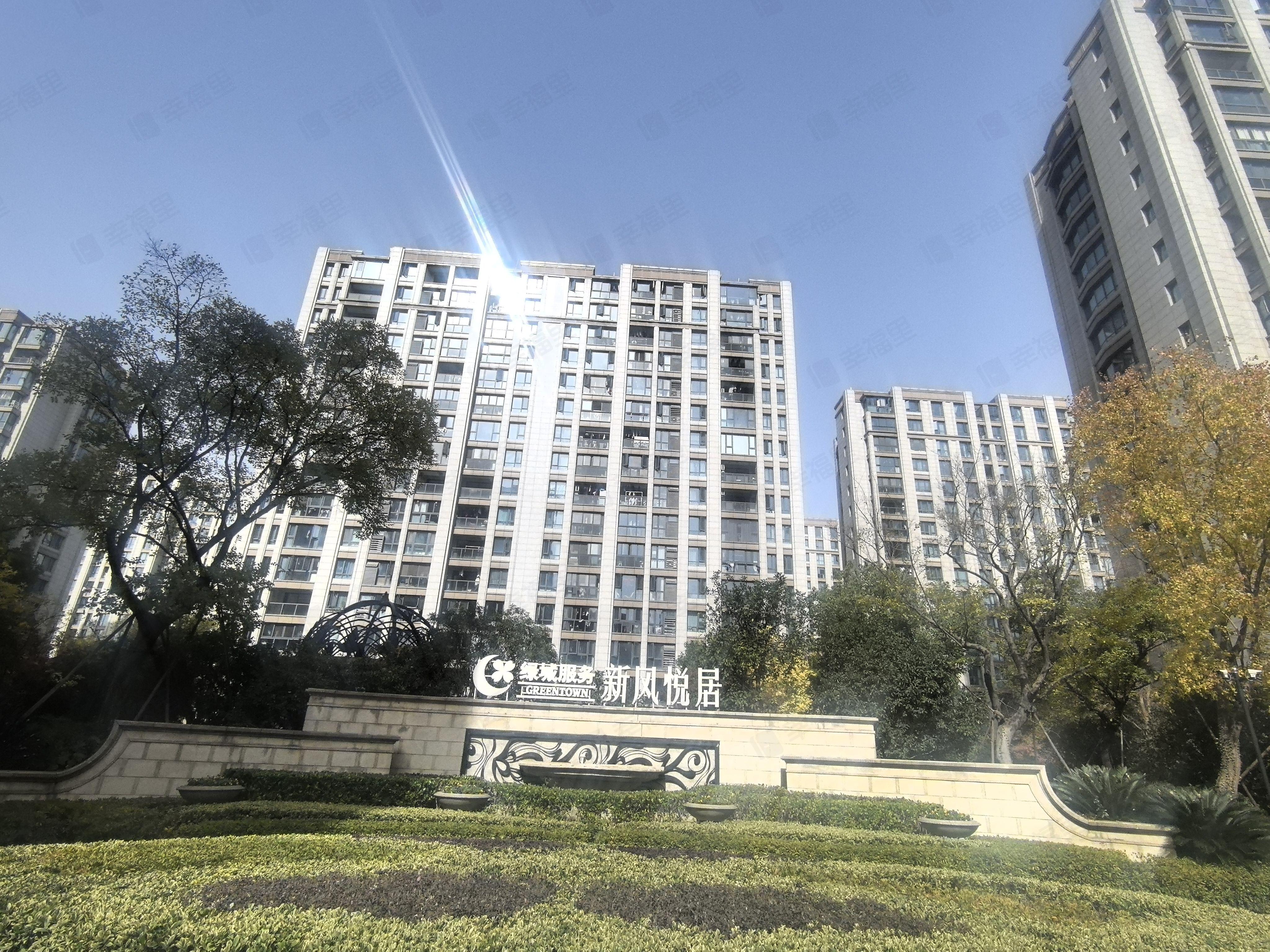 新风悦居小区效果图
