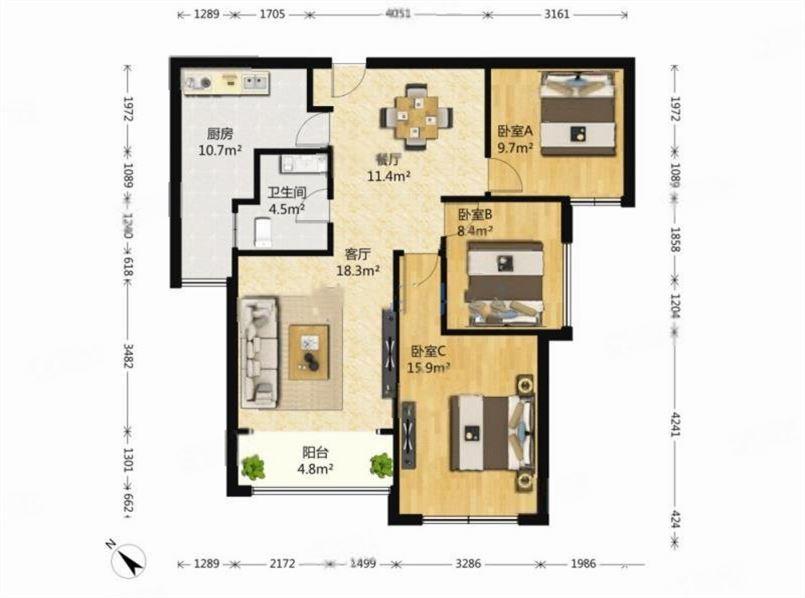 合租·紫玉花园