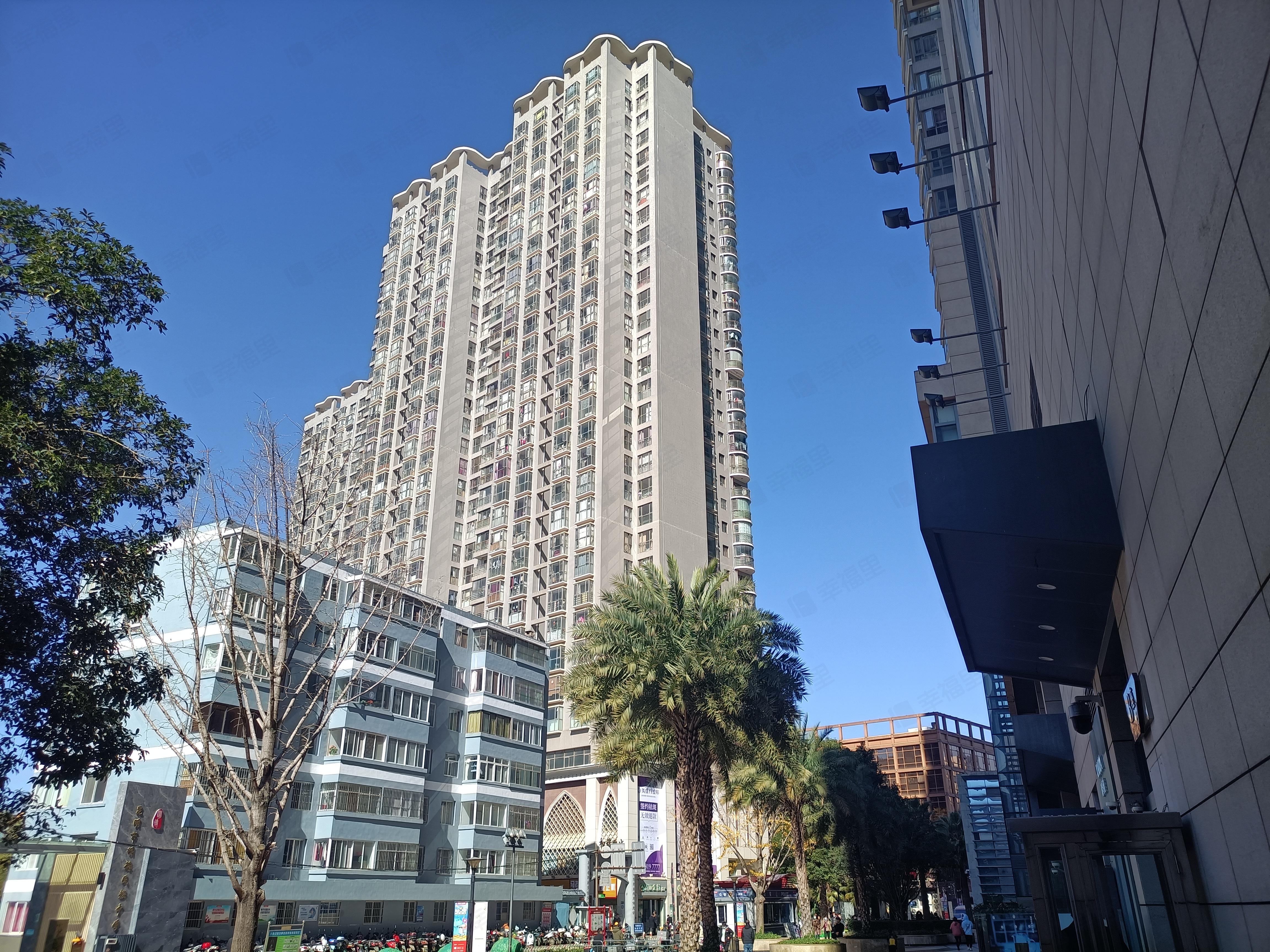 顺城高级公寓小区效果图