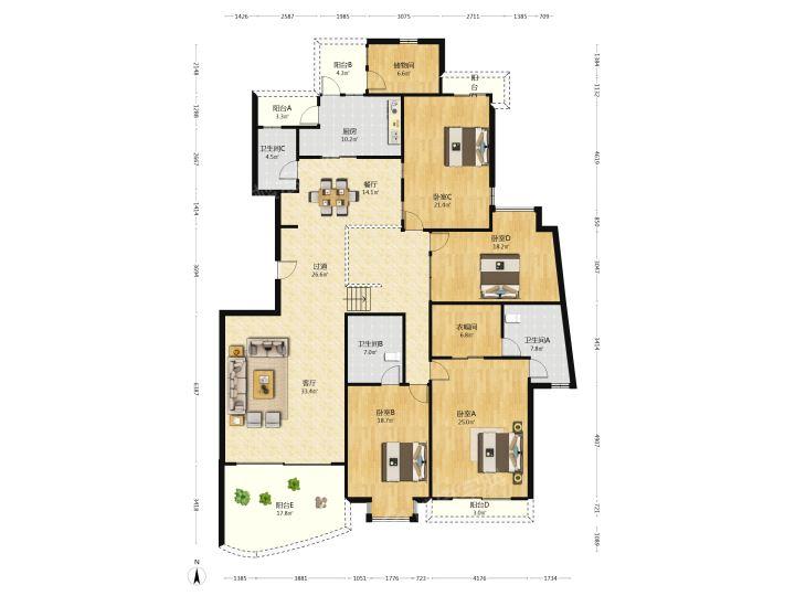 整租·丰泰华园山庄