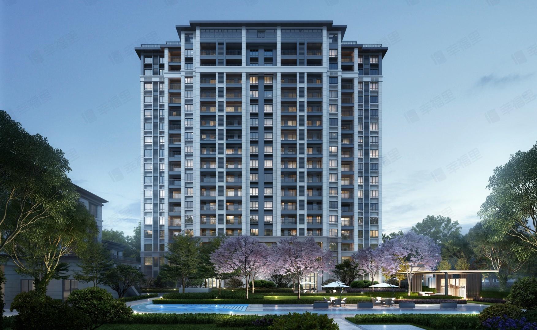 蓝光玖榕台A区小区效果图