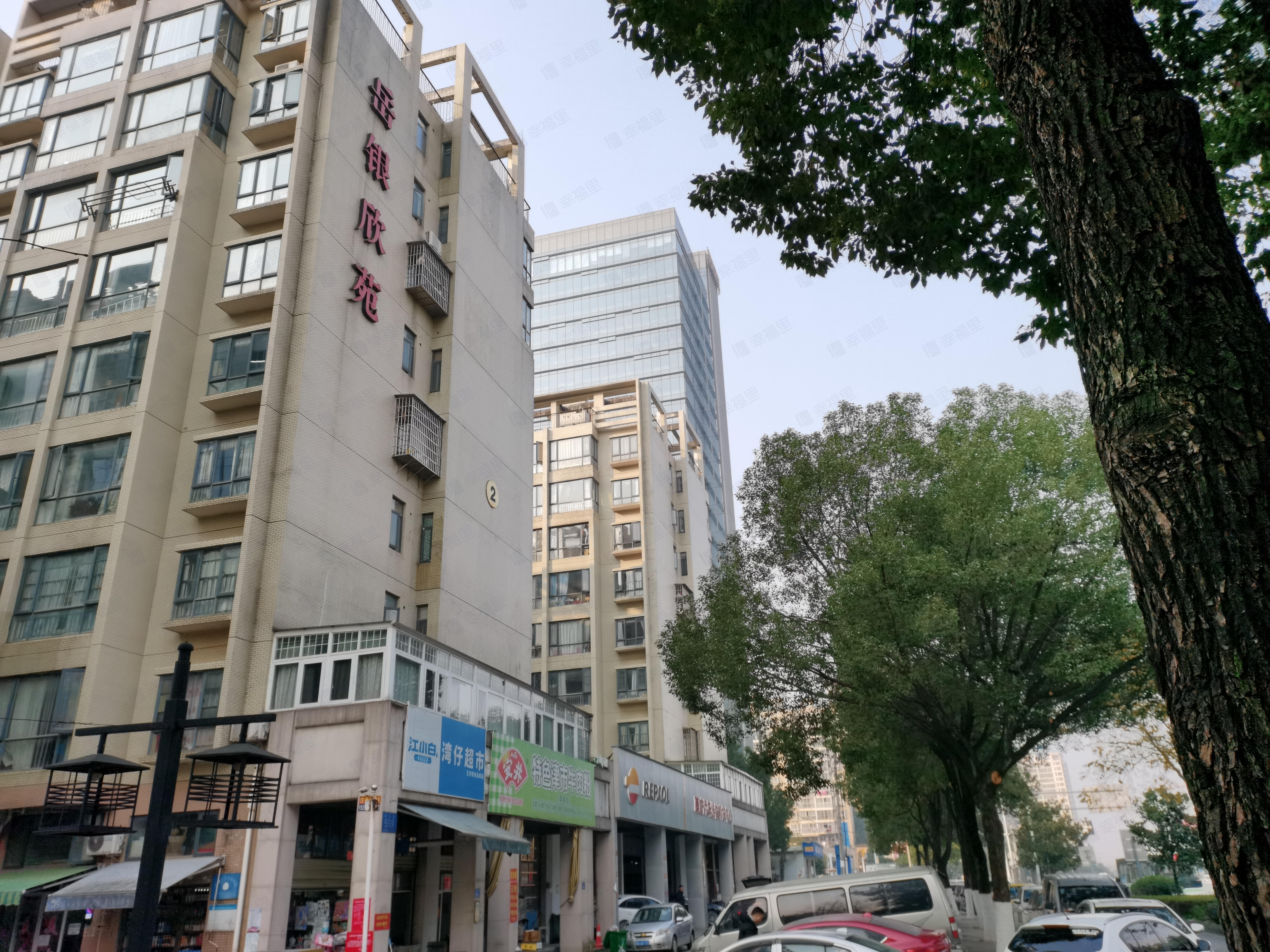 岳银欣苑小区效果图