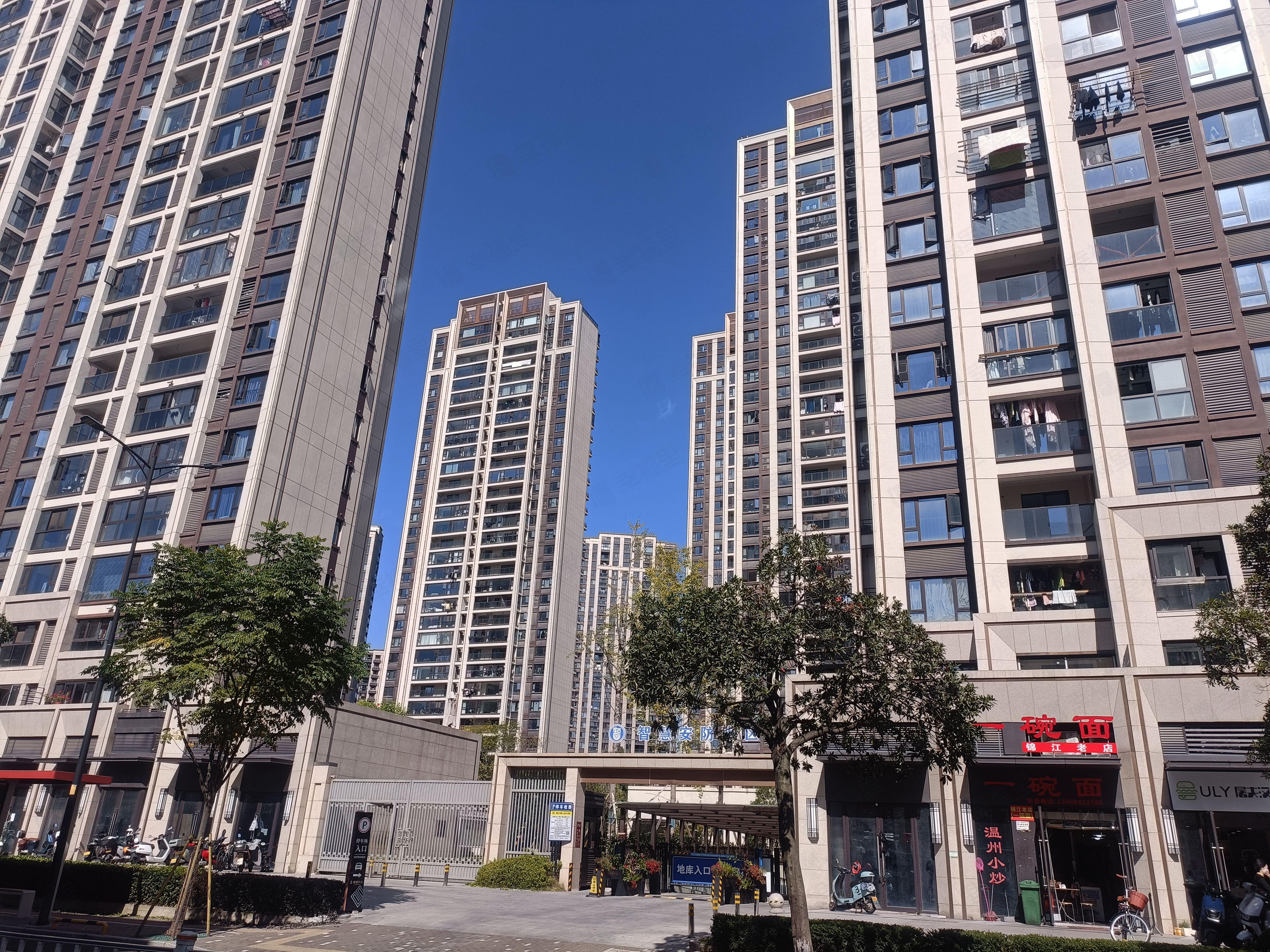 中梁鹿城中心(西区)小区效果图