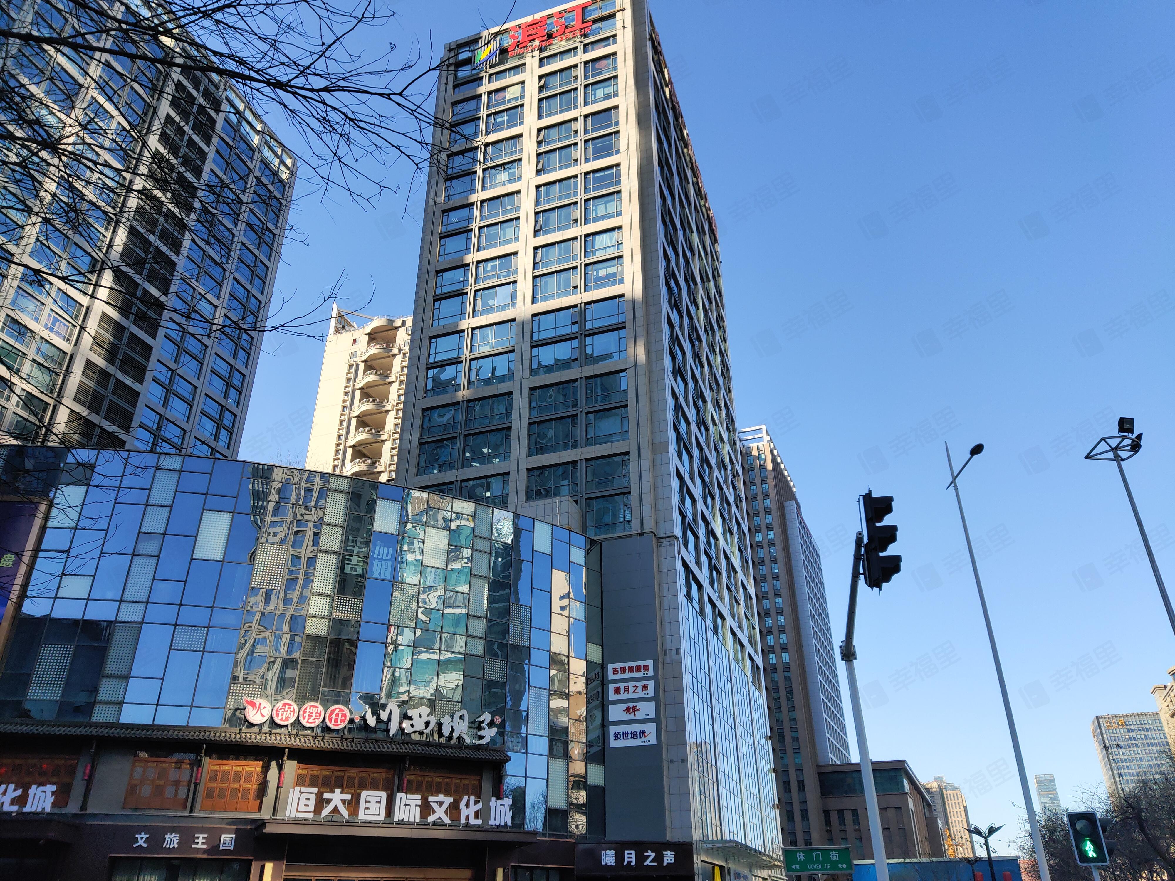华城公寓小区效果图