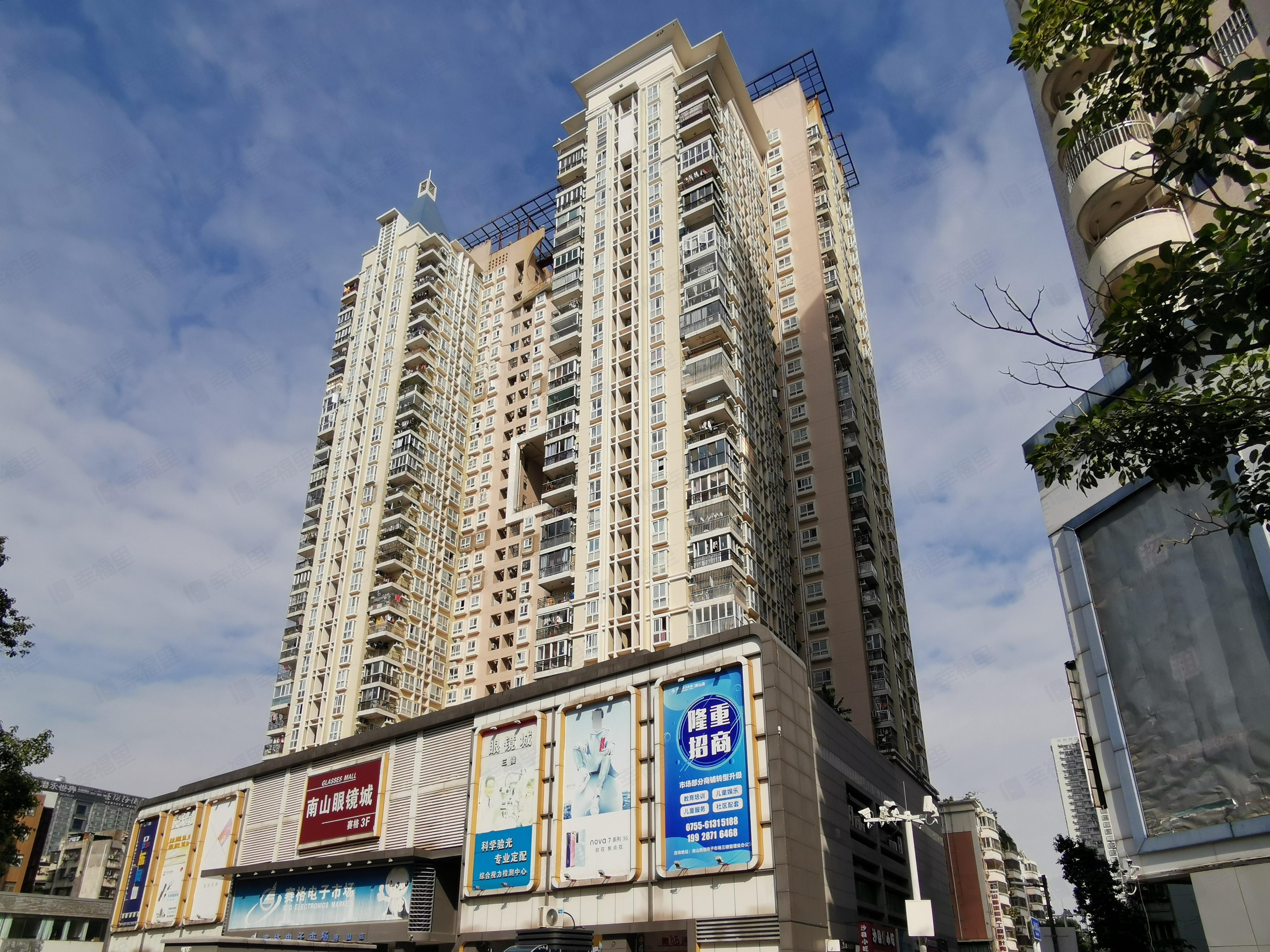 愉康大厦小区效果图