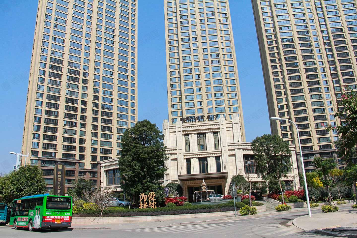 融侨锦江悦府北区小区效果图