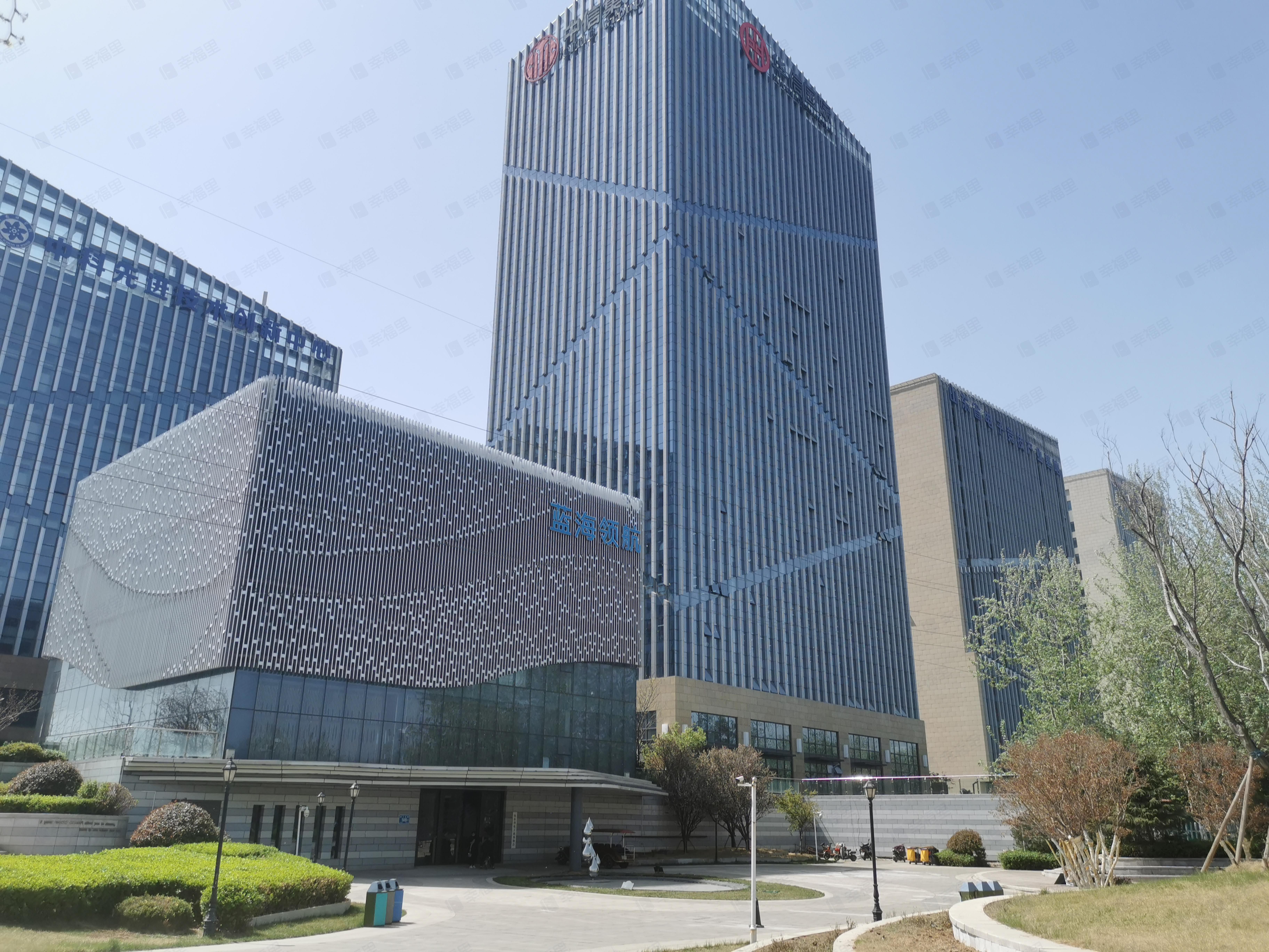 山东蓝海领航互联网产业园小区效果图