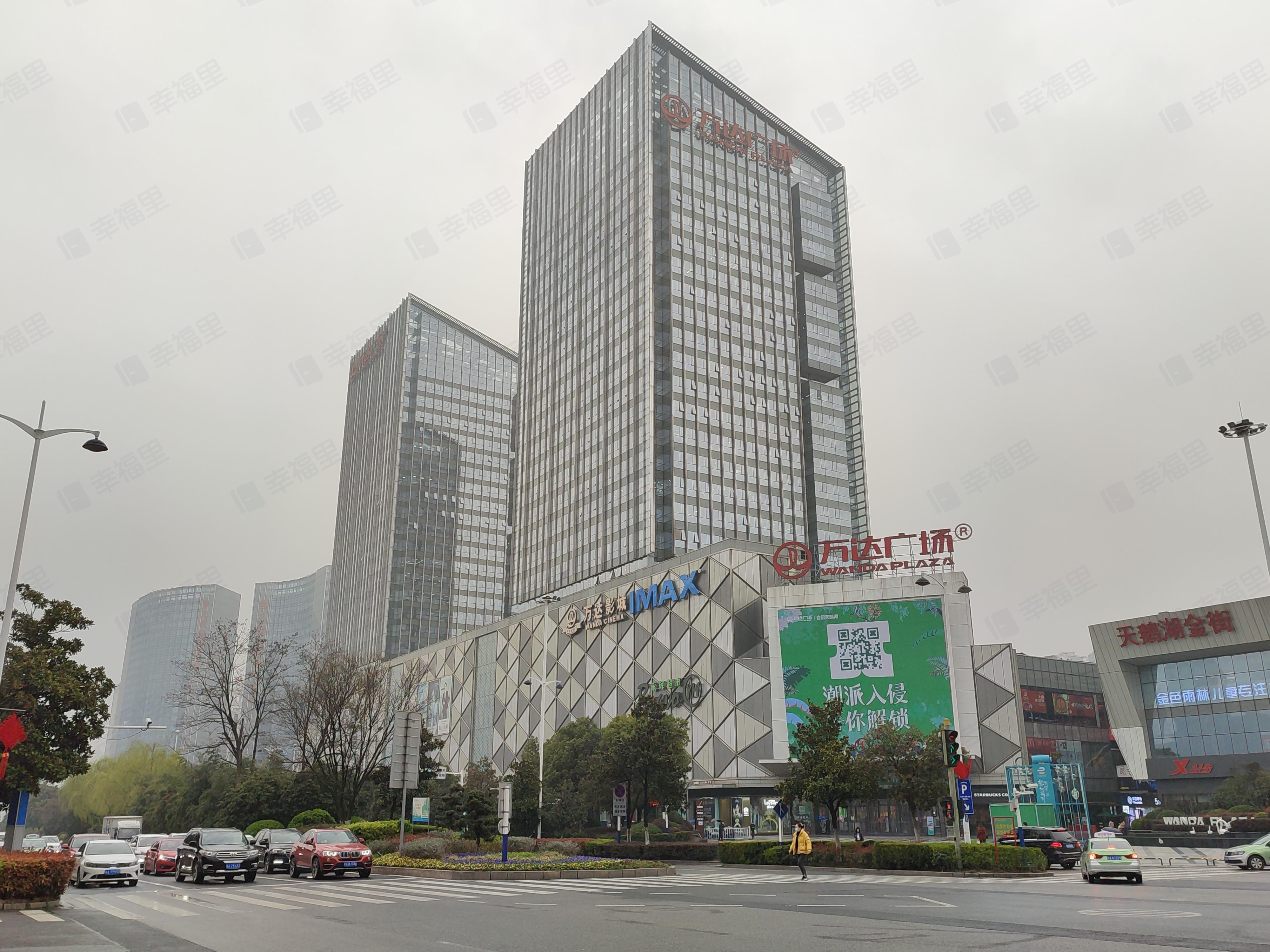 天鹅湖万达广场小区效果图