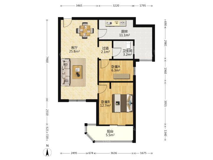 整租·大华锦绣华城(十五街区)