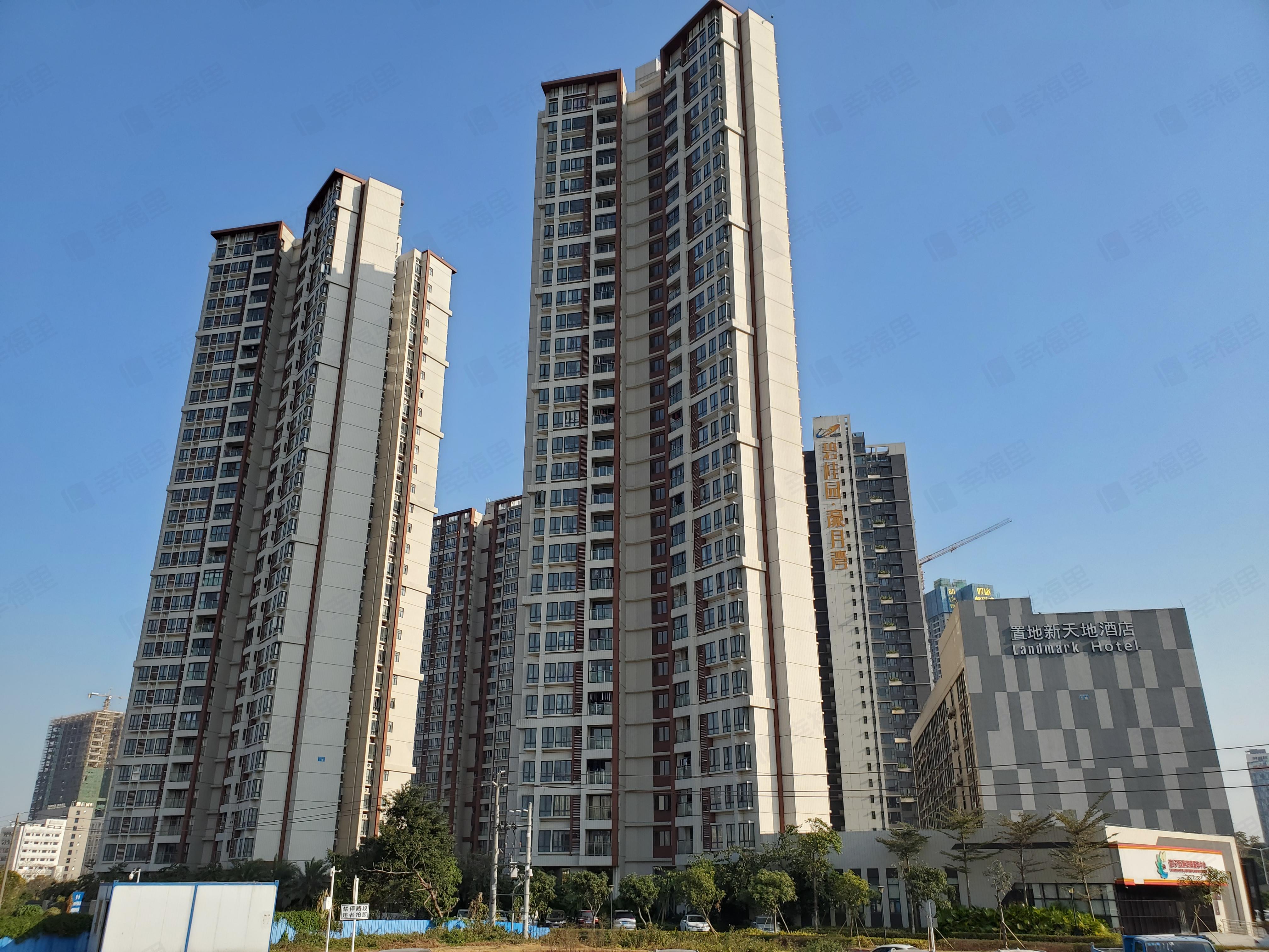 濠江丽景苑小区效果图