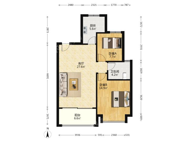 整租·恒大御澜庭(二期)