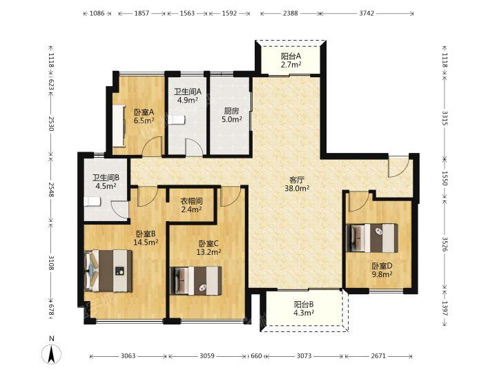 整租·泰禾佛山院子