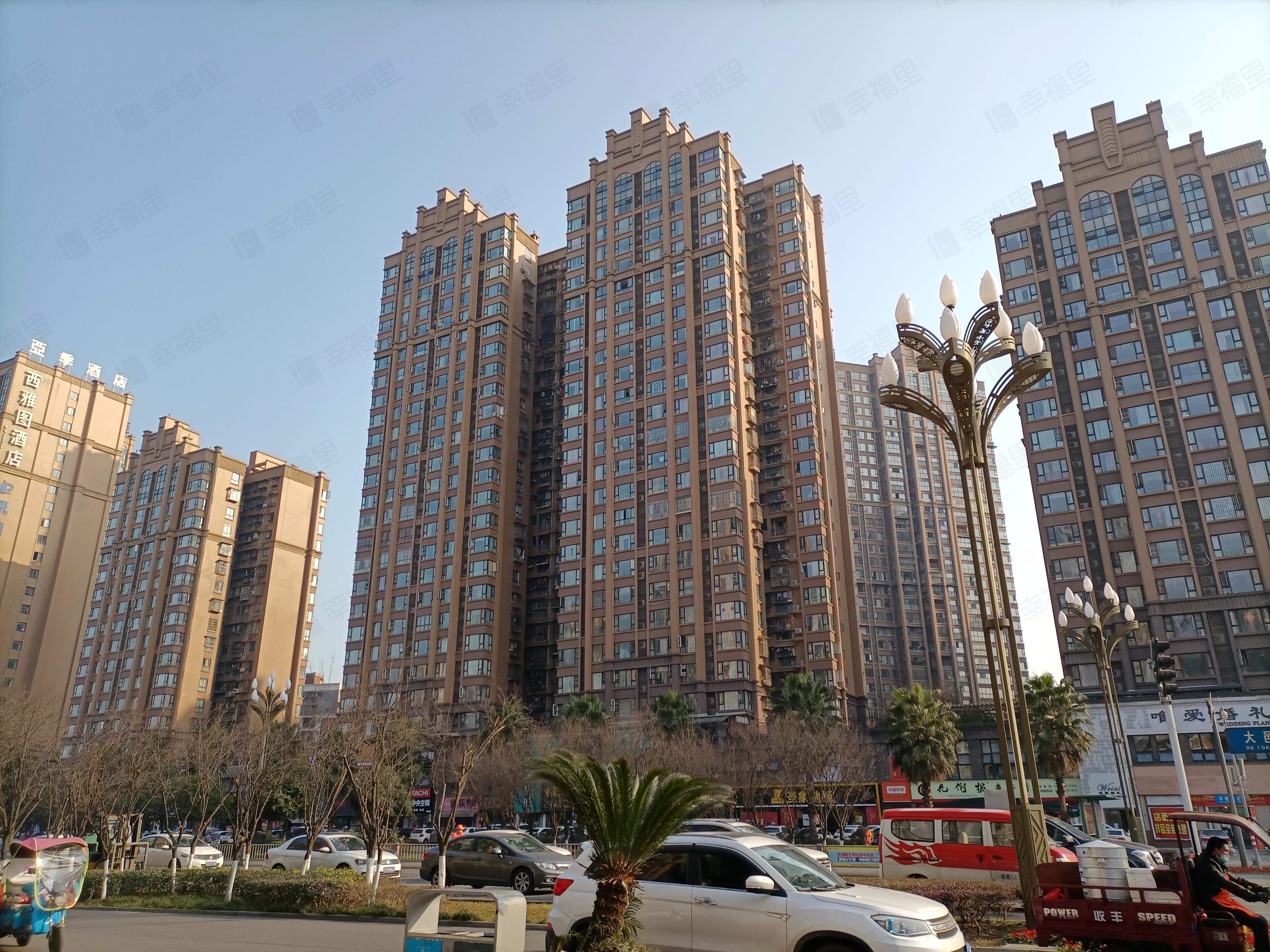 城市绿洲B区小区效果图