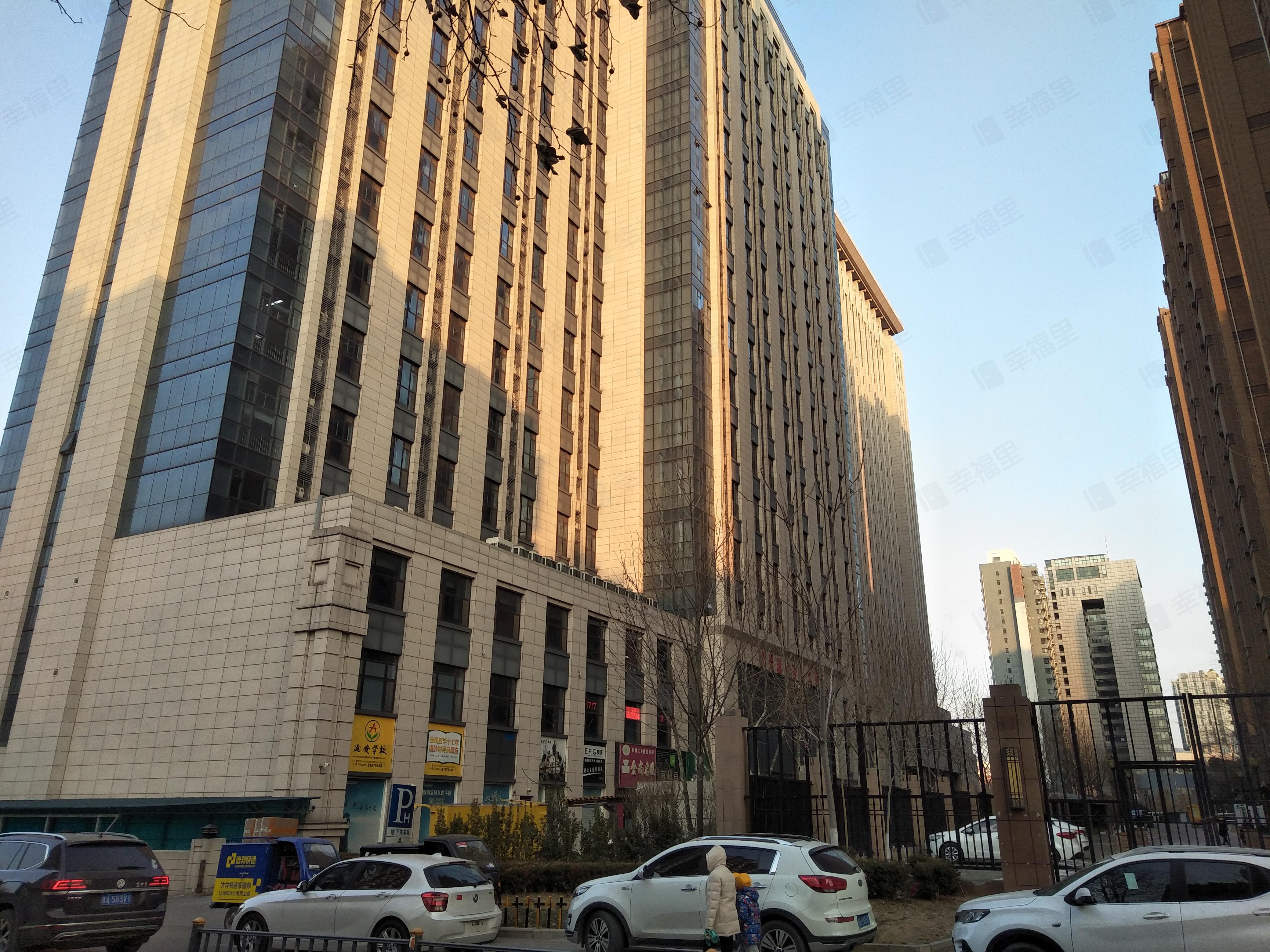 泉景雅园商务大厦小区效果图