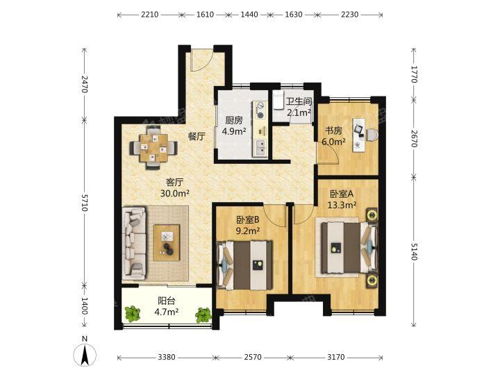 整租·万科金色领域