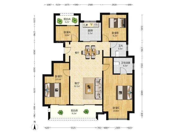 整租·绿地绿禾名邸