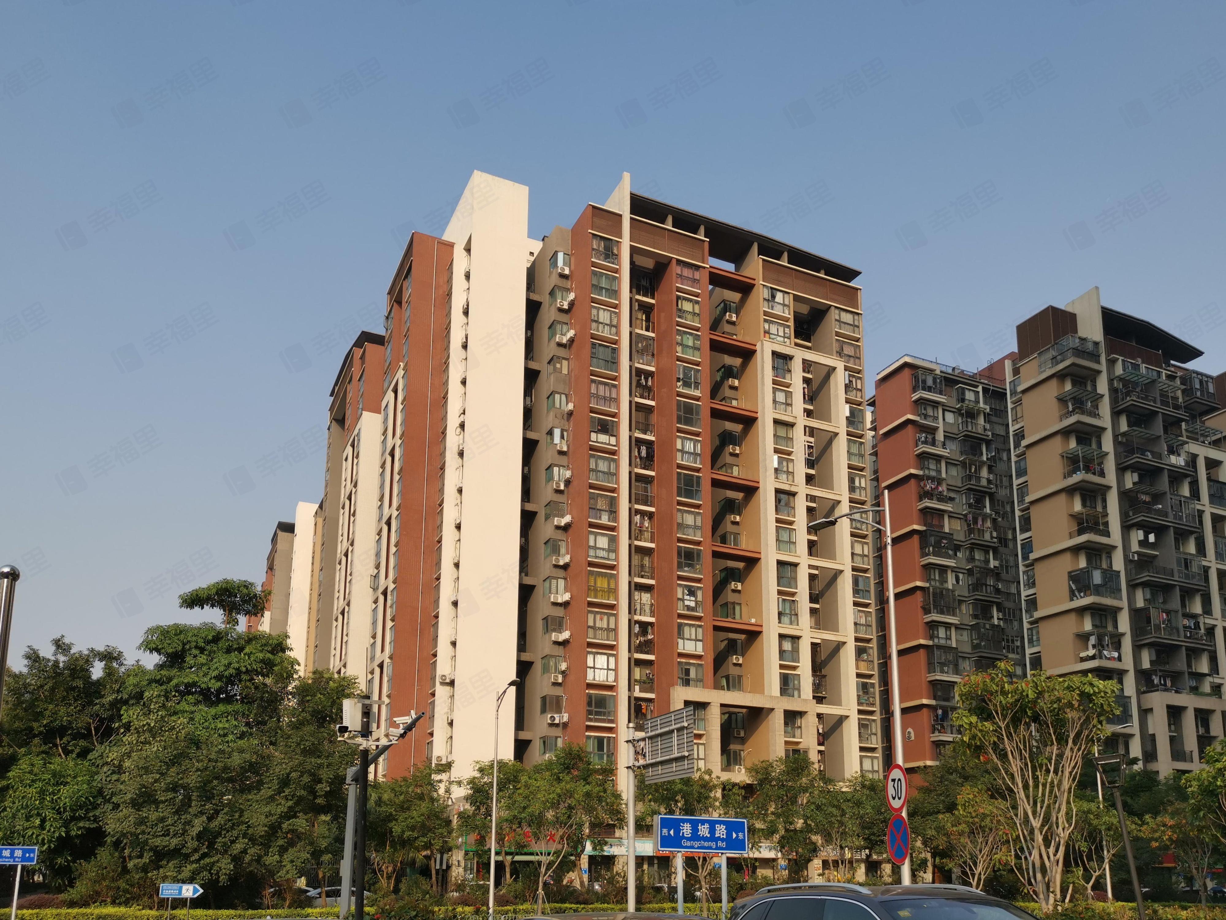 中海阳光玫瑰园小区效果图