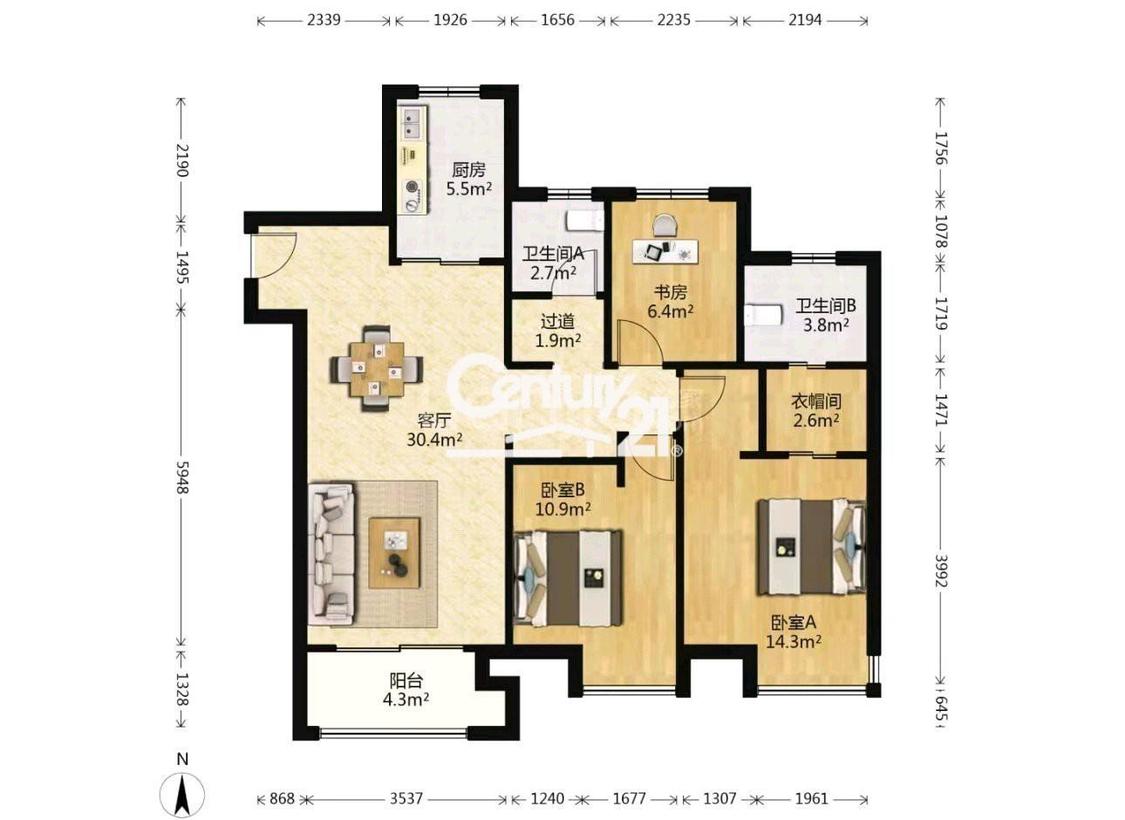 整租·华谊逸品澜湾(北区)