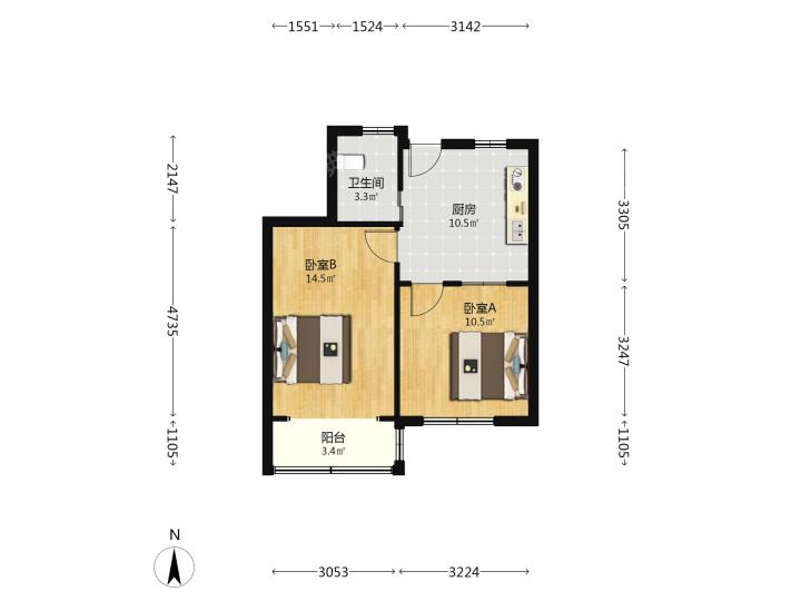 整租·上农新村