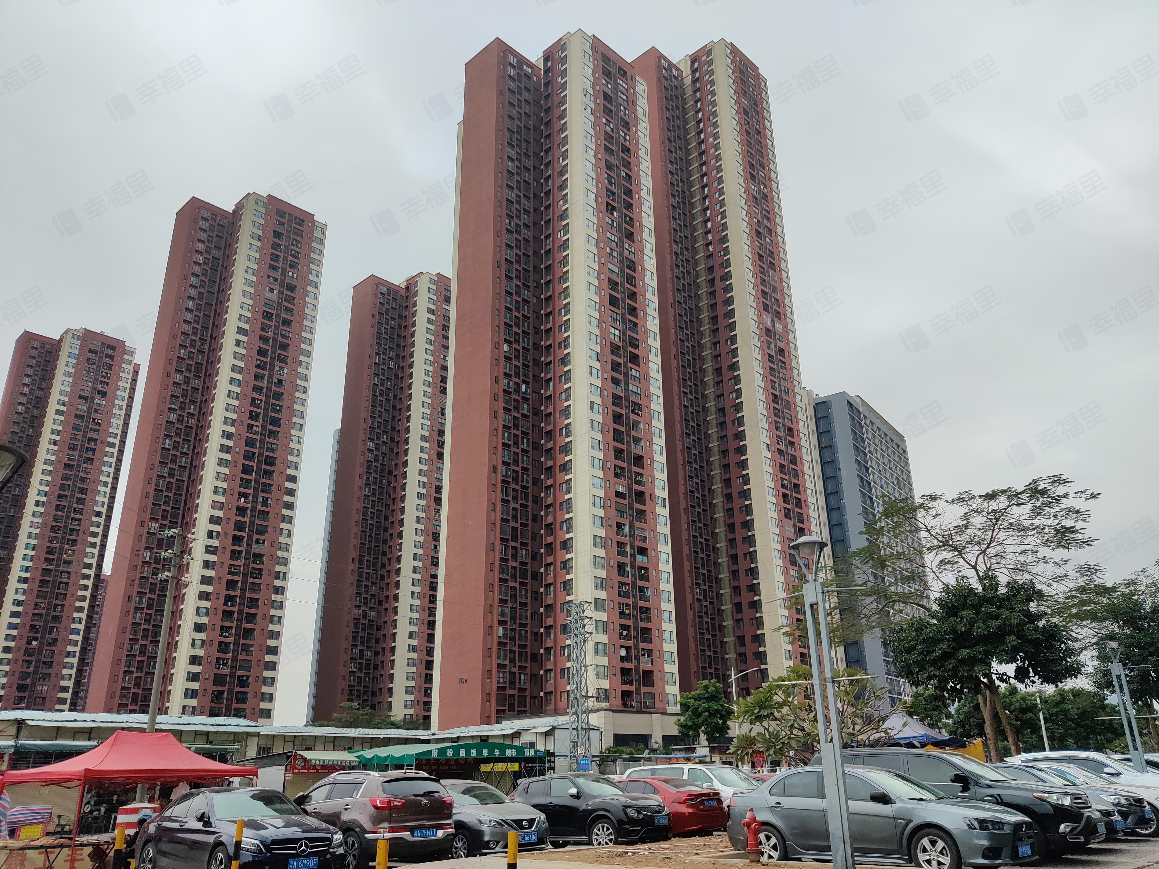 万科金域花园小区效果图