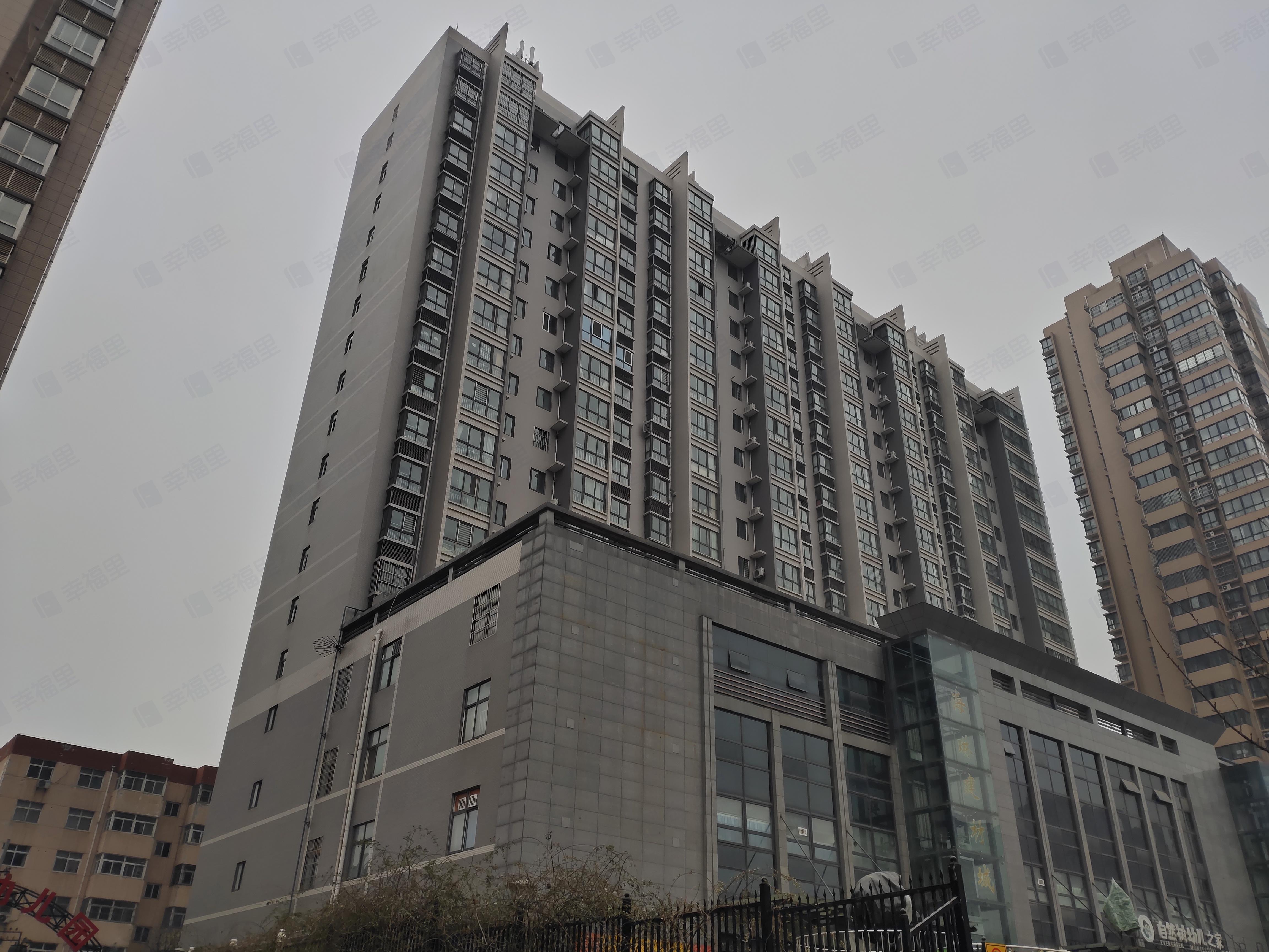 农机校家属楼小区效果图