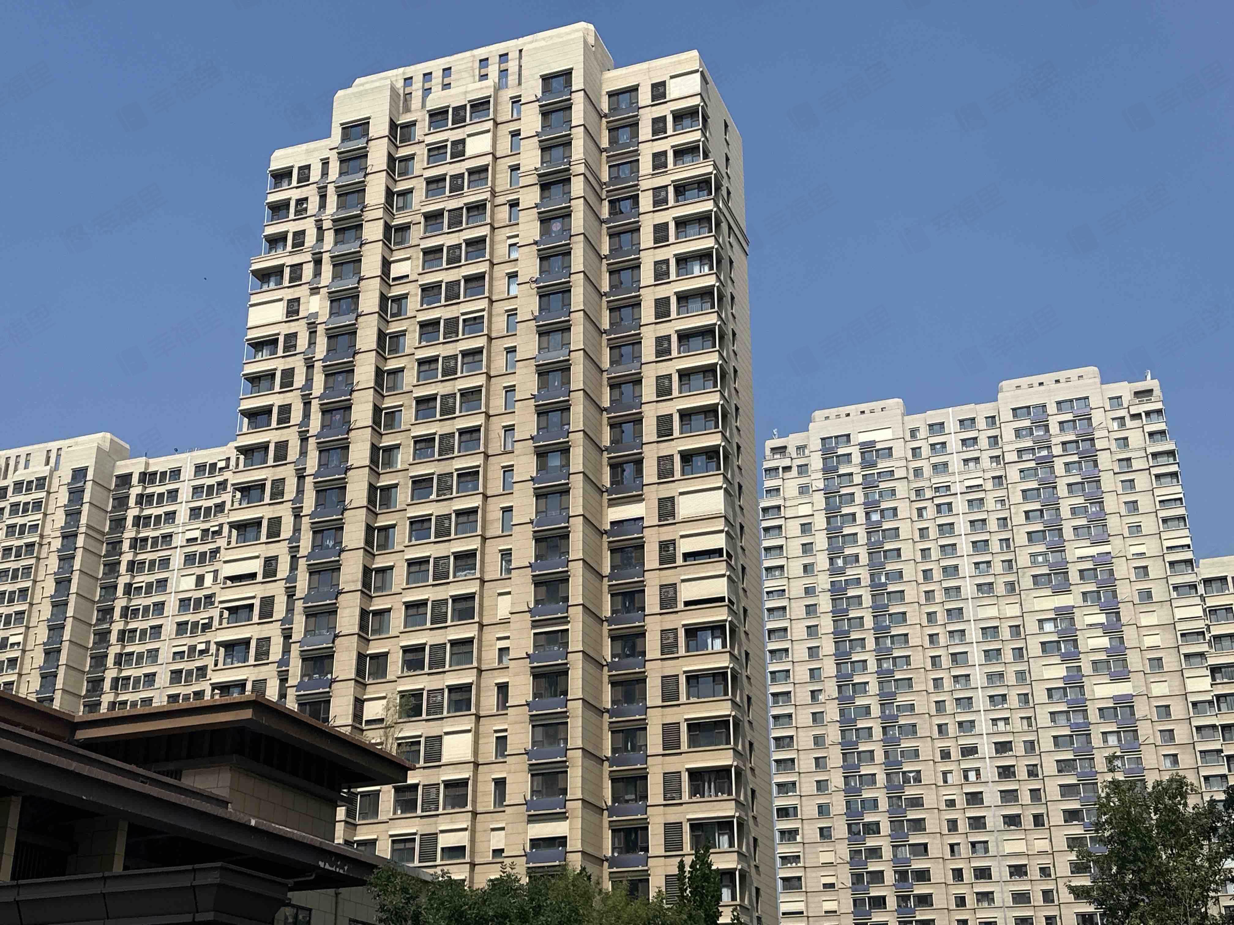 西城济水上苑小区效果图