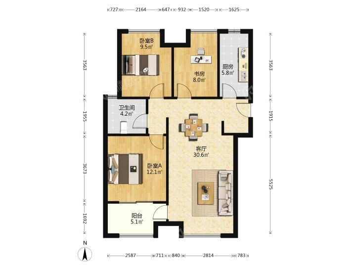 整租·金地格林世界(格林公馆)