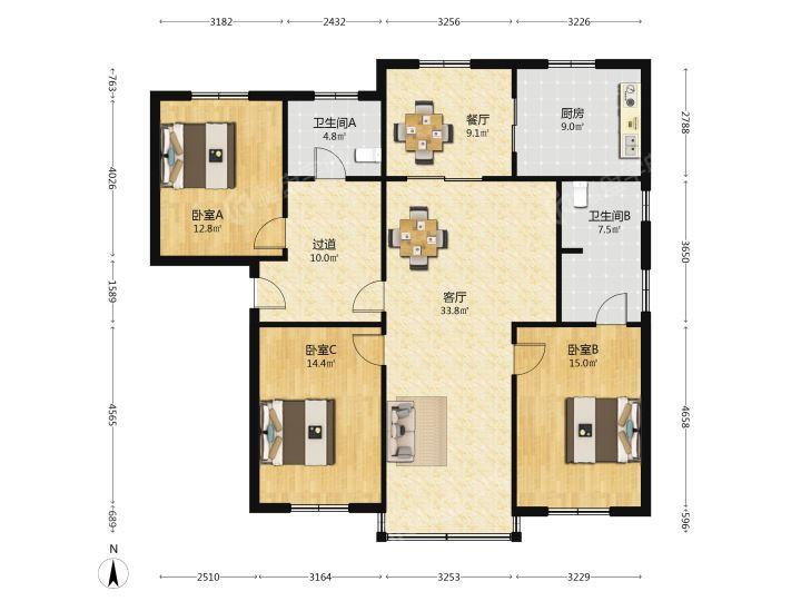 整租·育秀(五区)