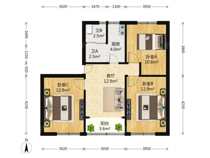整租·临汾路1244弄小区
