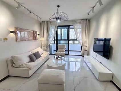 硚口古田整租 招商江湾国际1室1厅/56平/中楼层